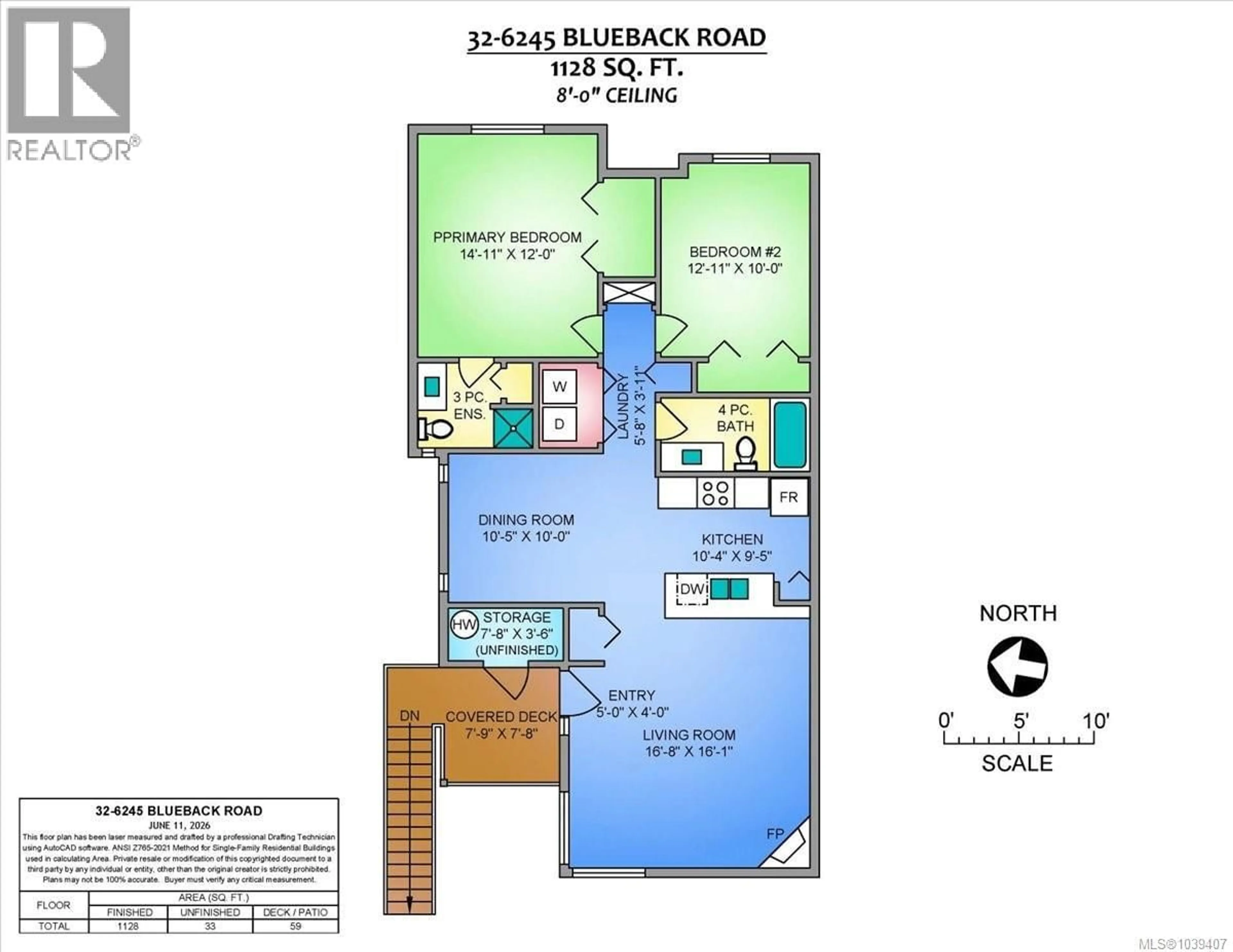 Floor plan for 32 - 6245 BLUEBACK ROAD, Nanaimo British Columbia V9V1N7