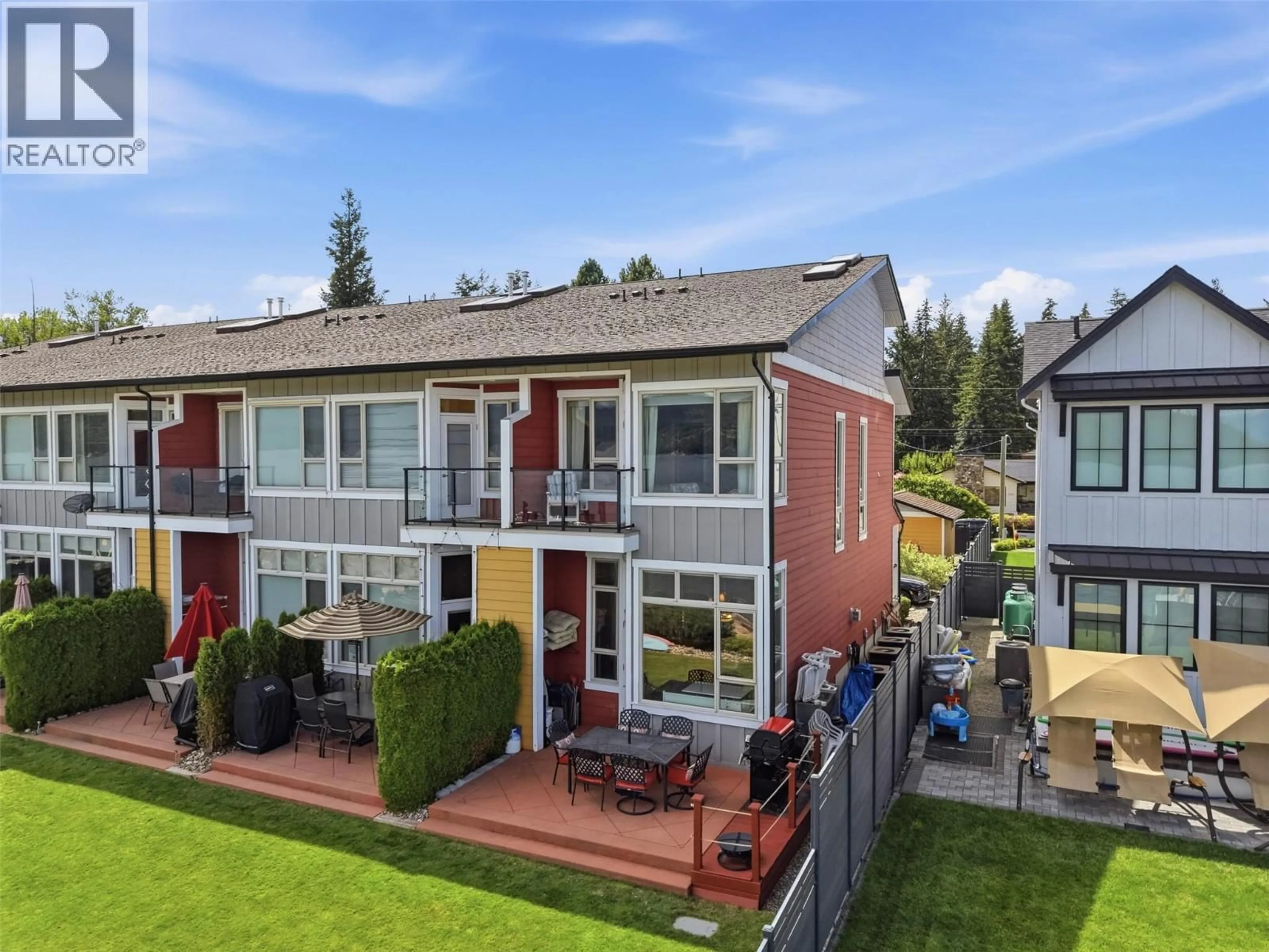 A pic from outside/outdoor area/front of a property/back of a property/a pic from drone, unknown for 1 - 1294 DEODAR ROAD, Scotch Creek British Columbia V0E1M5