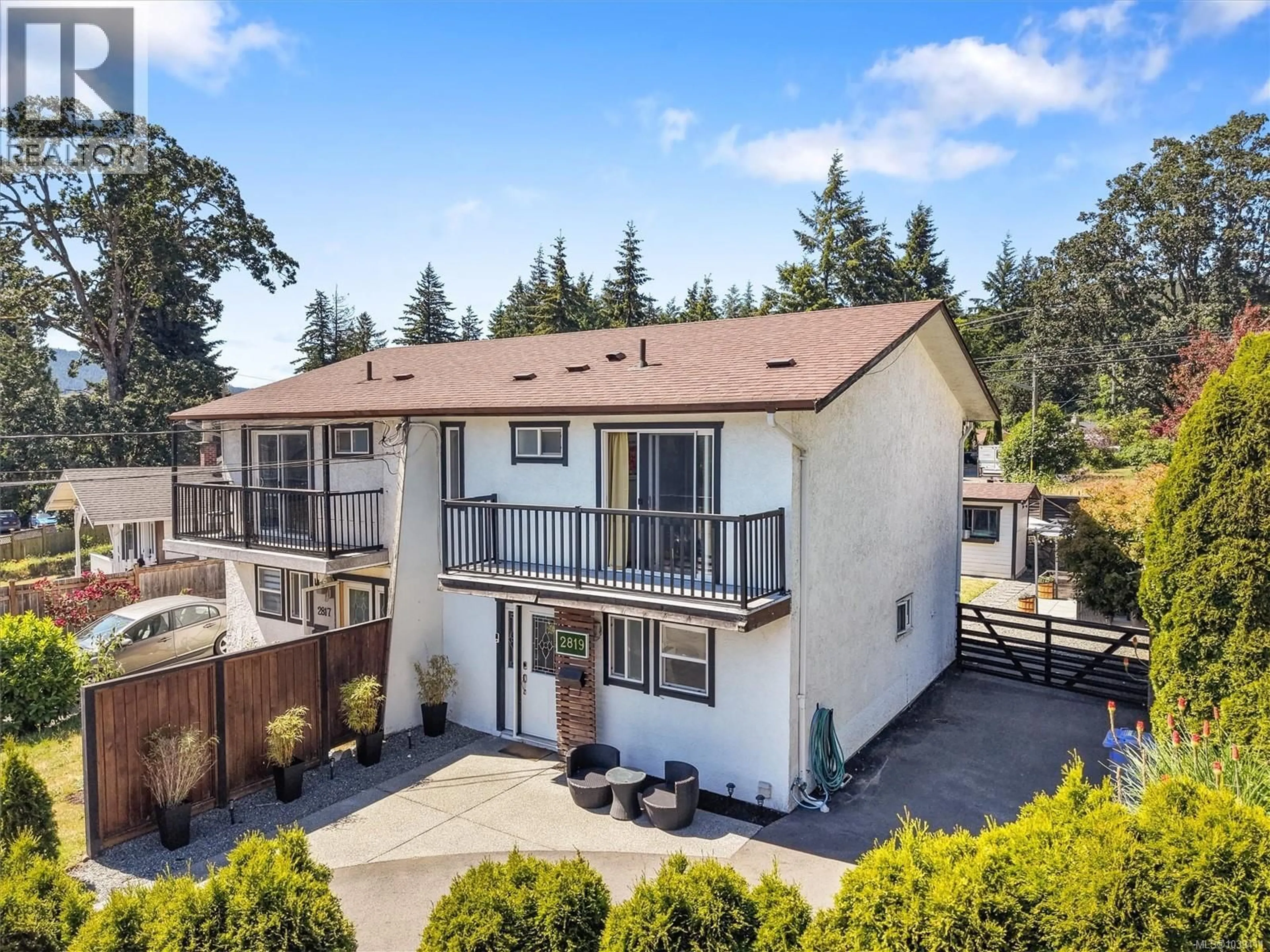 A pic from outside/outdoor area/front of a property/back of a property/a pic from drone, unknown for 2819 POWERS LANE, Langford British Columbia V9B4Y3