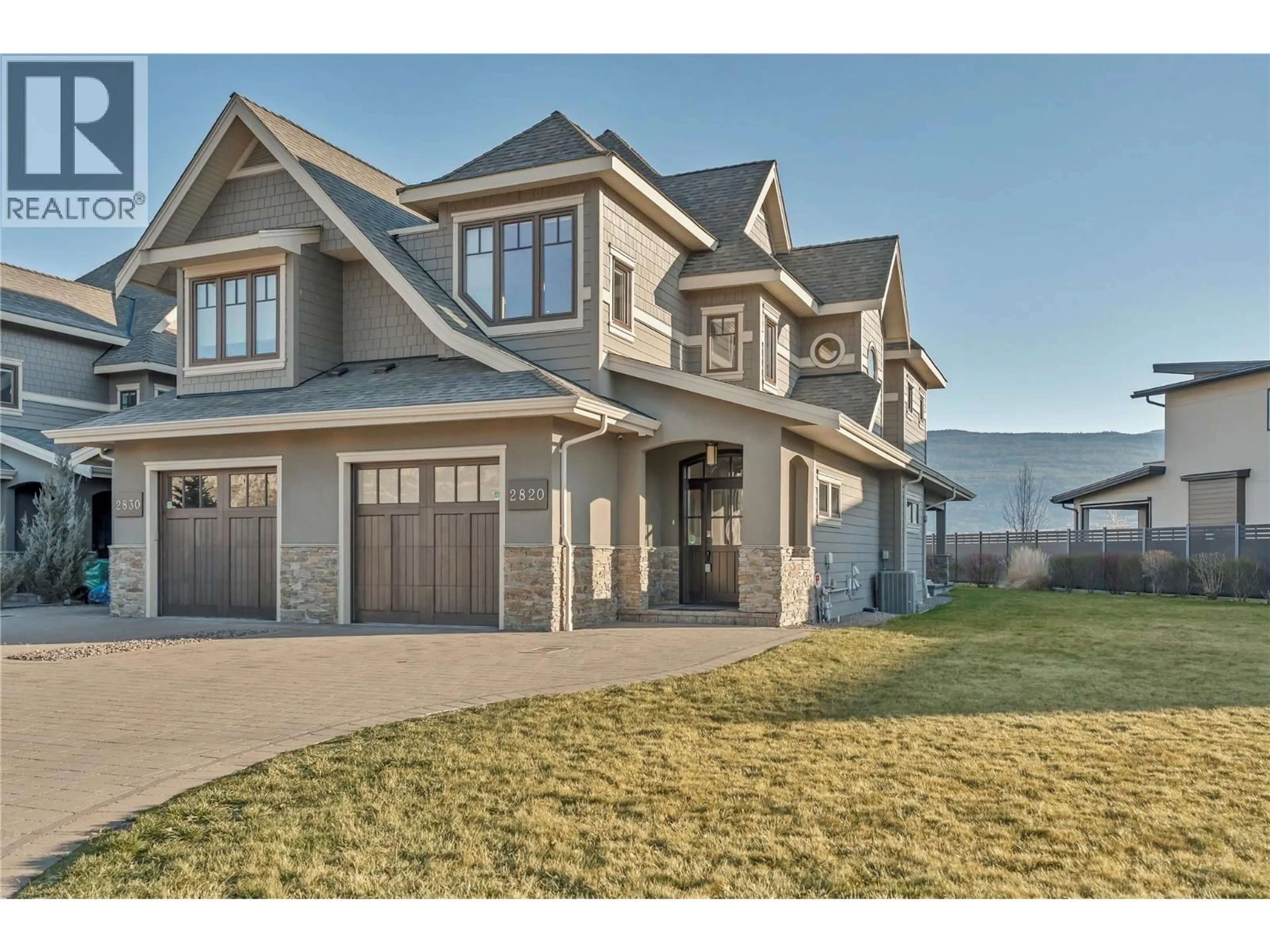 Home with brick exterior material, street for 2820 LANDRY CRESCENT, Summerland British Columbia V0H1Z9