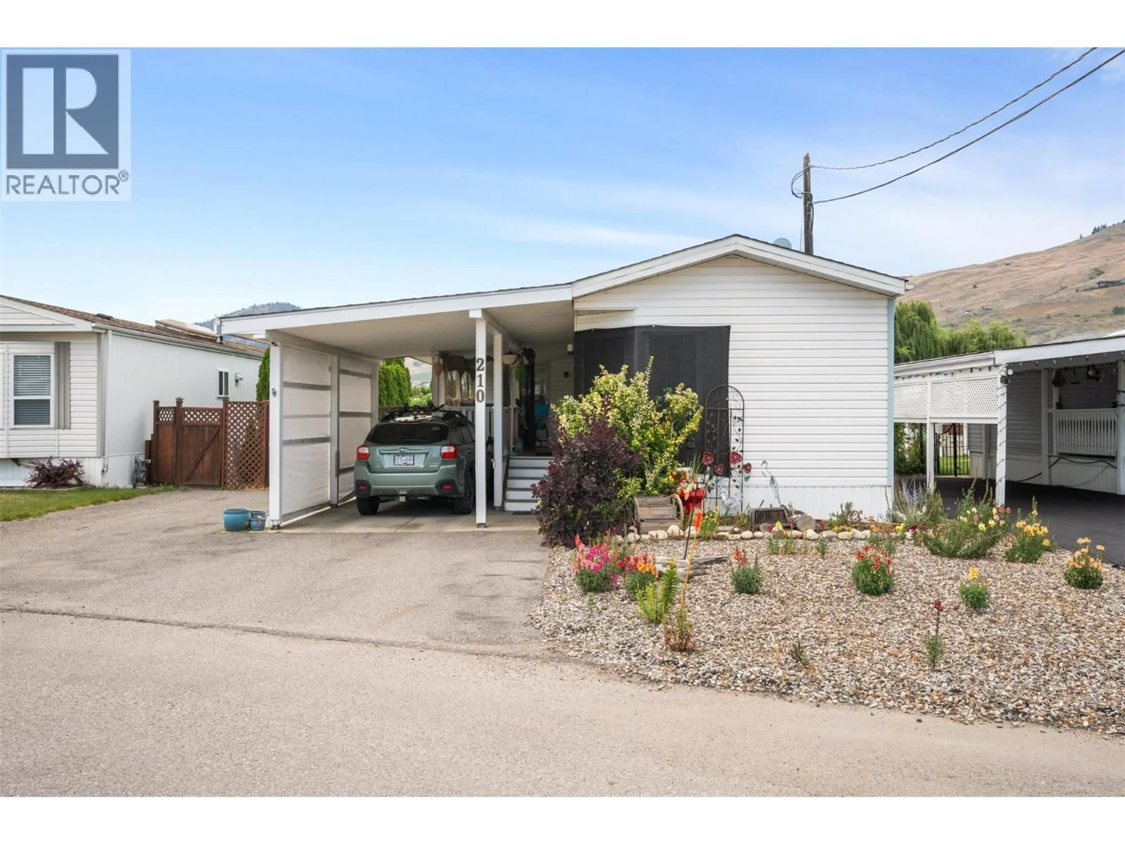 Indoor garage for 210 - 6710 TRONSON ROAD, Vernon British Columbia V1H1X6