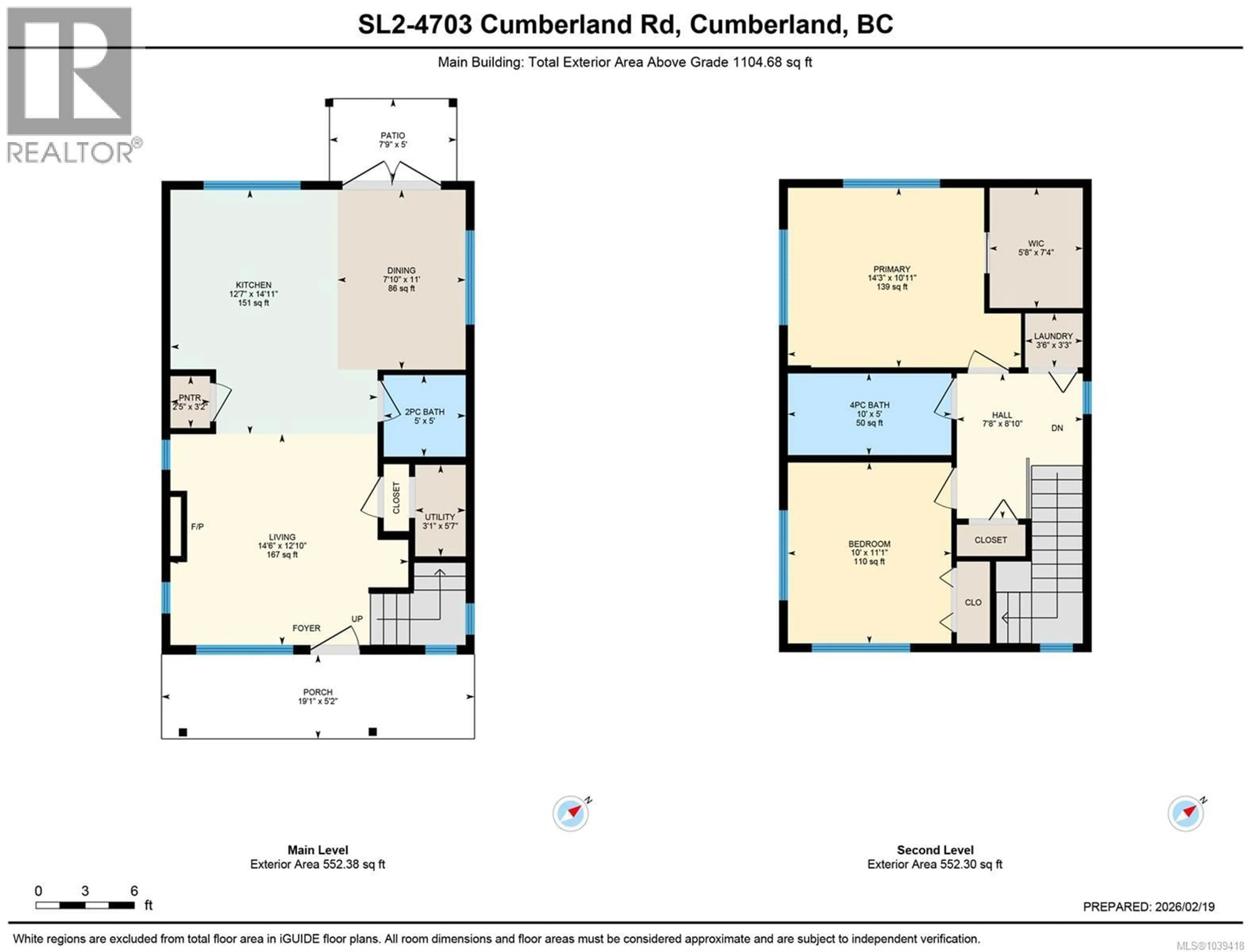 Floor plan for SL2 - 4703 CUMBERLAND ROAD, Cumberland British Columbia V0R1S0