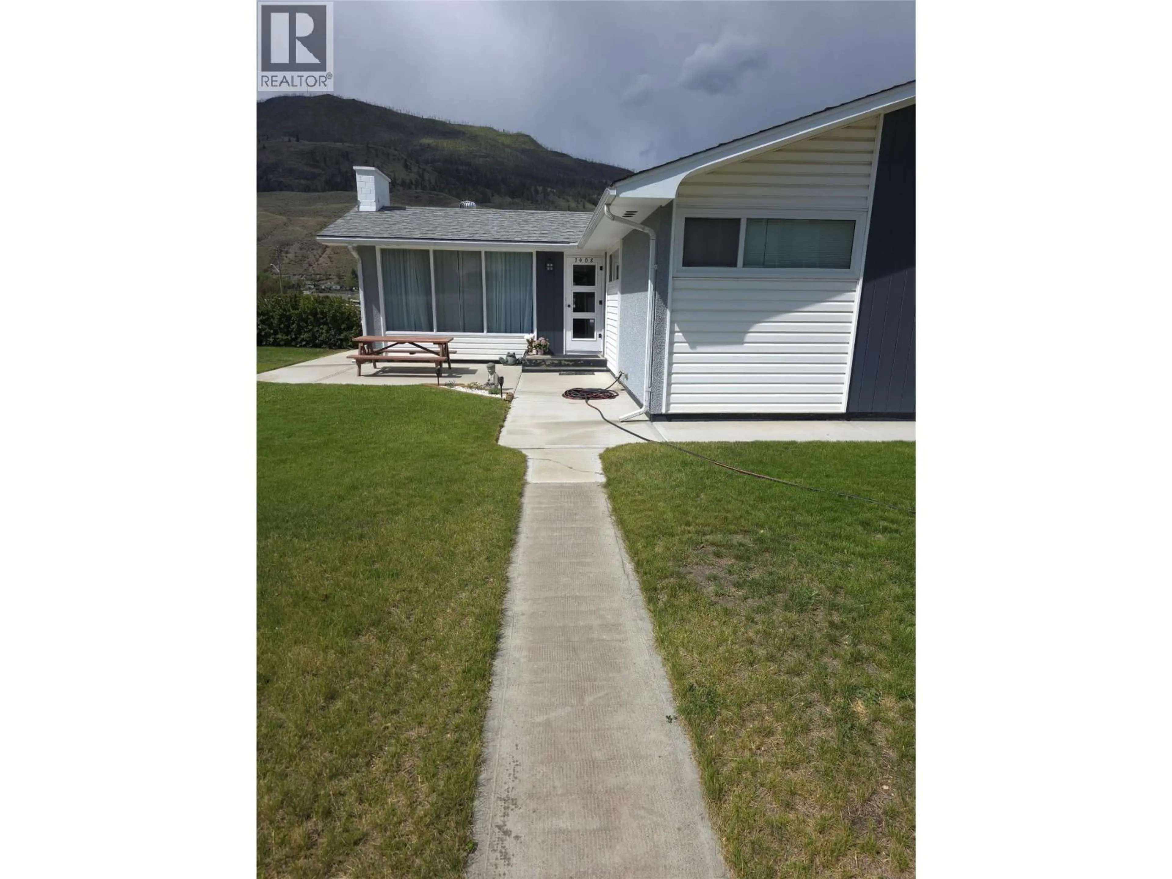 A pic from outside/outdoor area/front of a property/back of a property/a pic from drone, street for 1408 QUARTZ ROAD, Cache Creek British Columbia V0K1H0