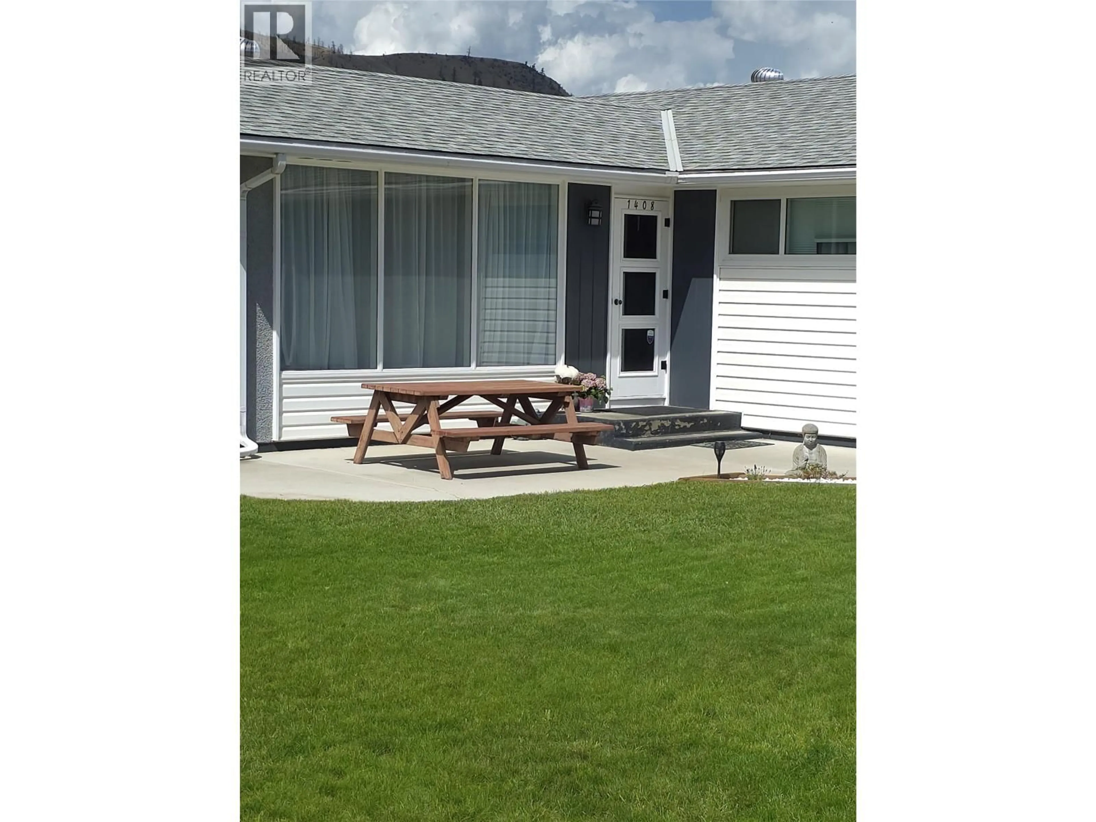 Patio, water/lake/river/ocean view for 1408 QUARTZ ROAD, Cache Creek British Columbia V0K1H0