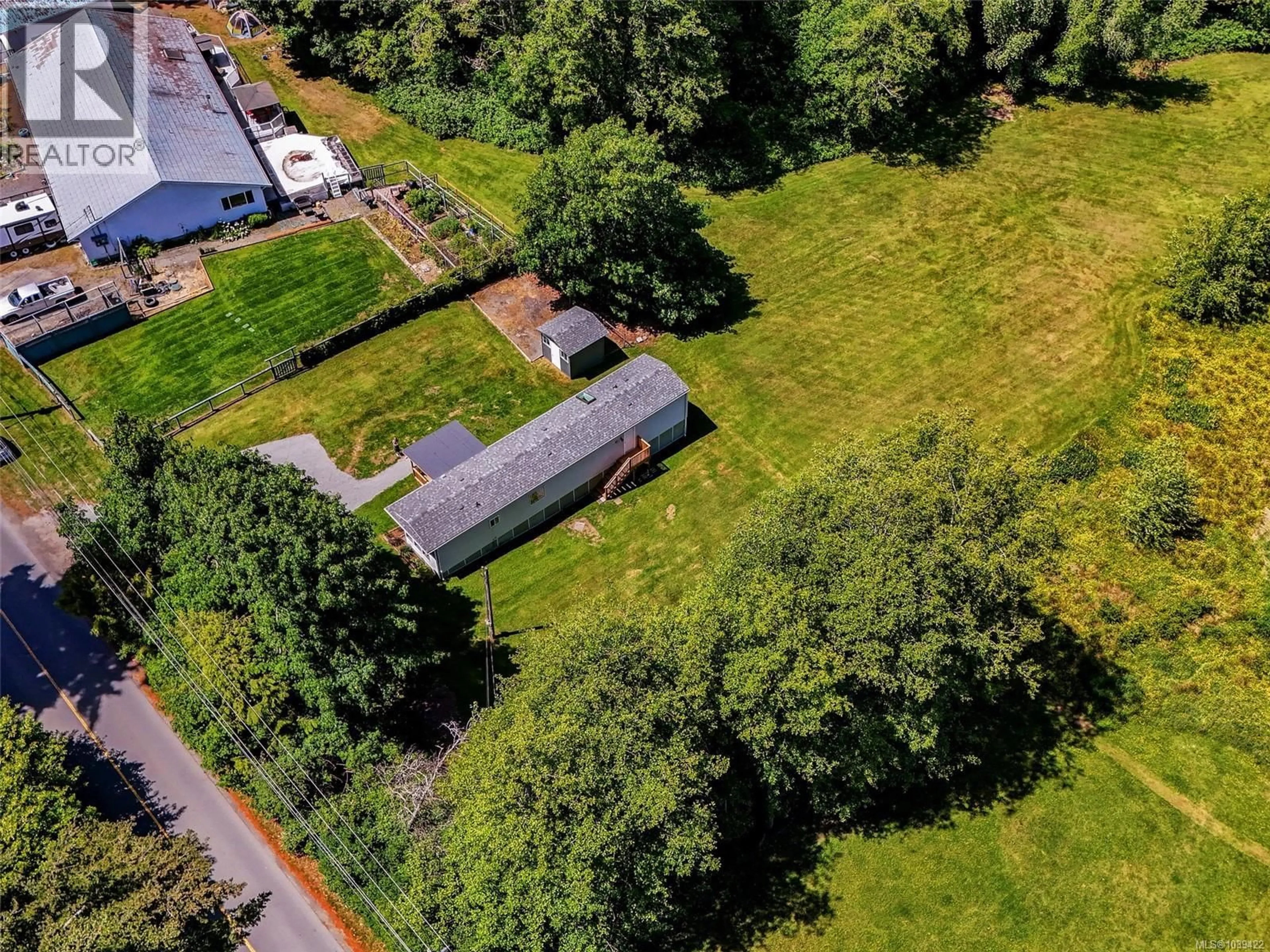 A pic from outside/outdoor area/front of a property/back of a property/a pic from drone, unknown for 6620 HELGESEN ROAD, Sooke British Columbia V9Z0V7