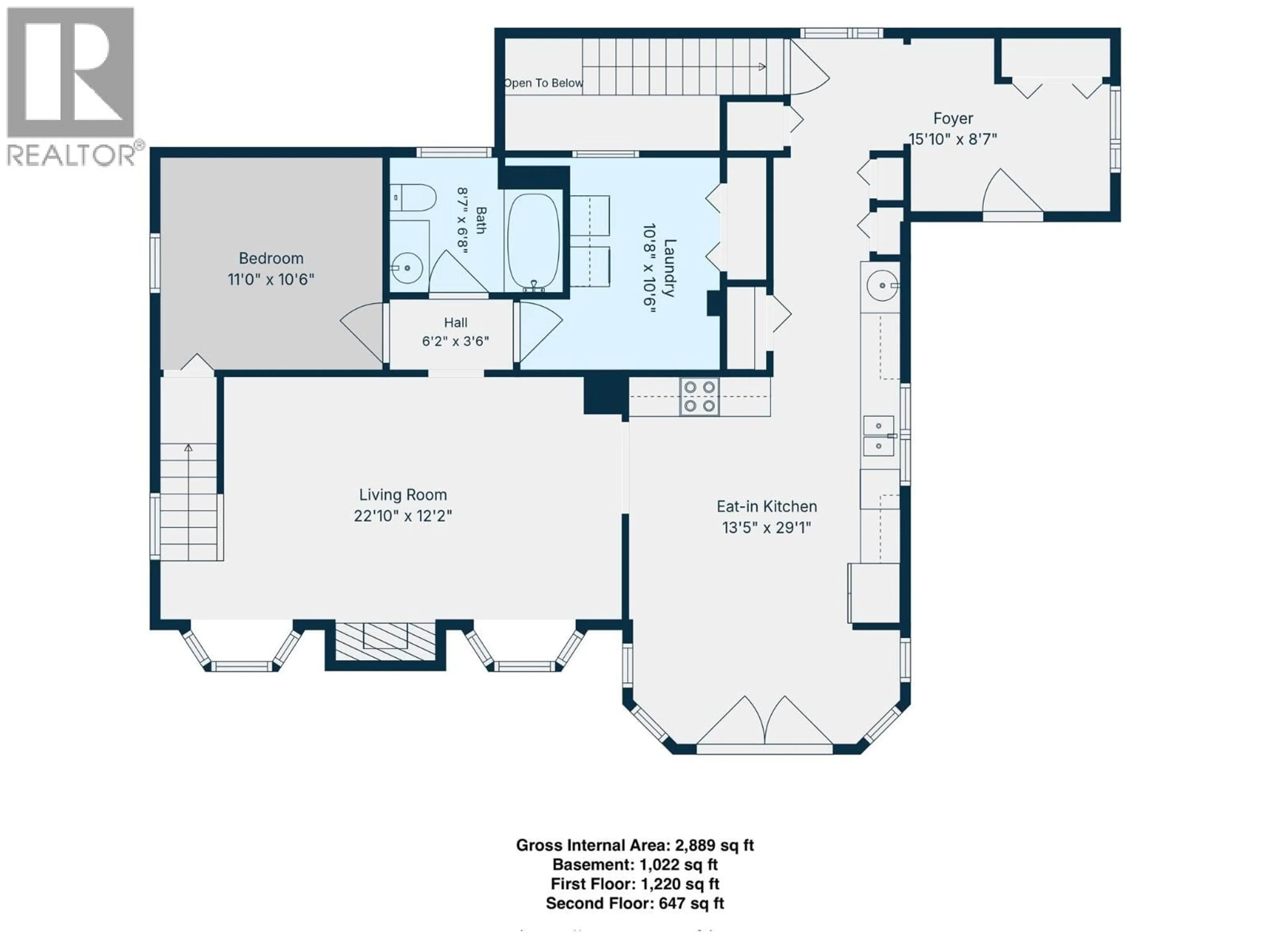 Floor plan for 4490 ROLLA ROAD, Dawson Creek British Columbia V0C2G0
