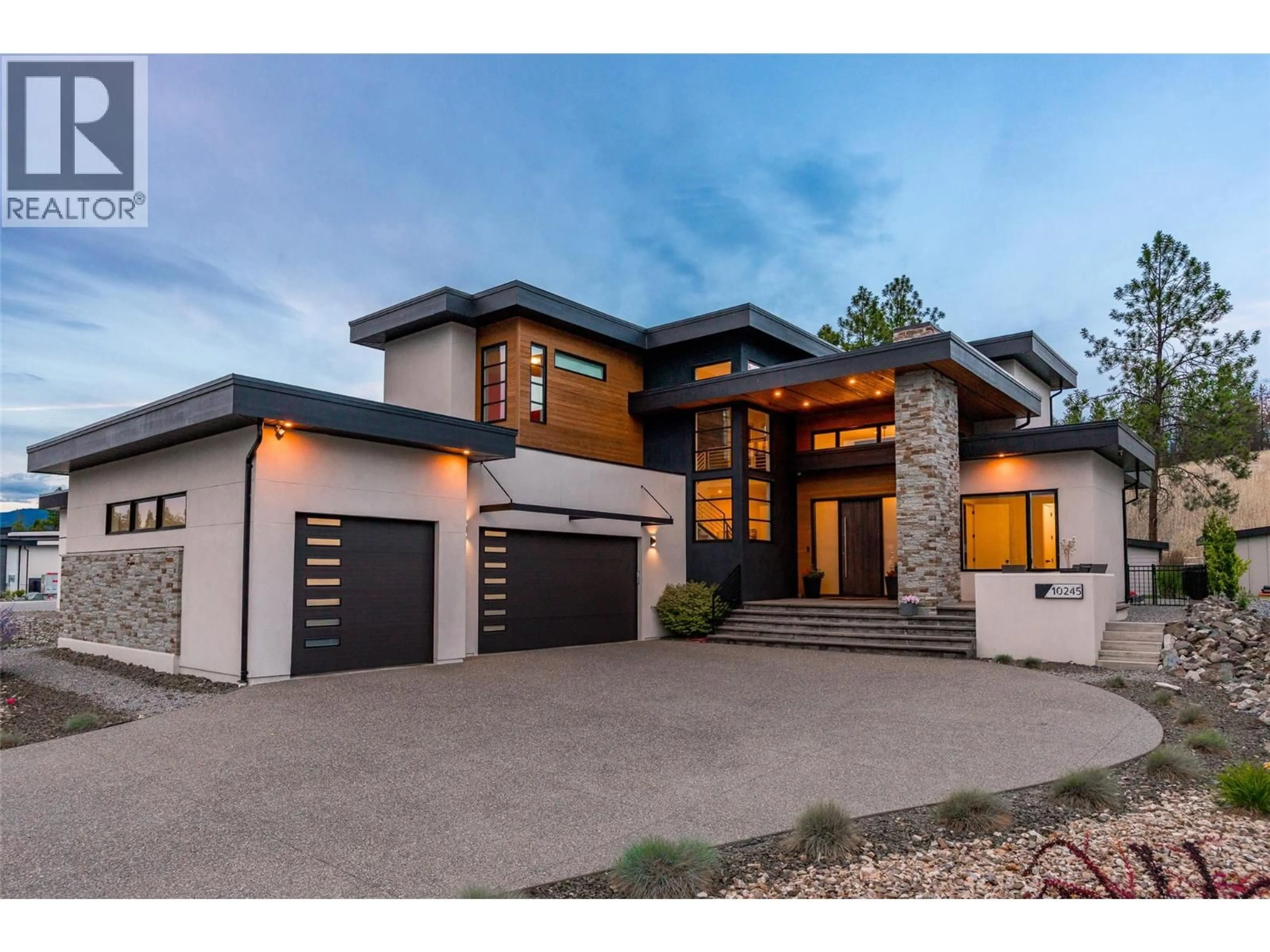 Home with brick exterior material, street for 10245 BEACON HILL DRIVE, Lake Country British Columbia V4V0A9