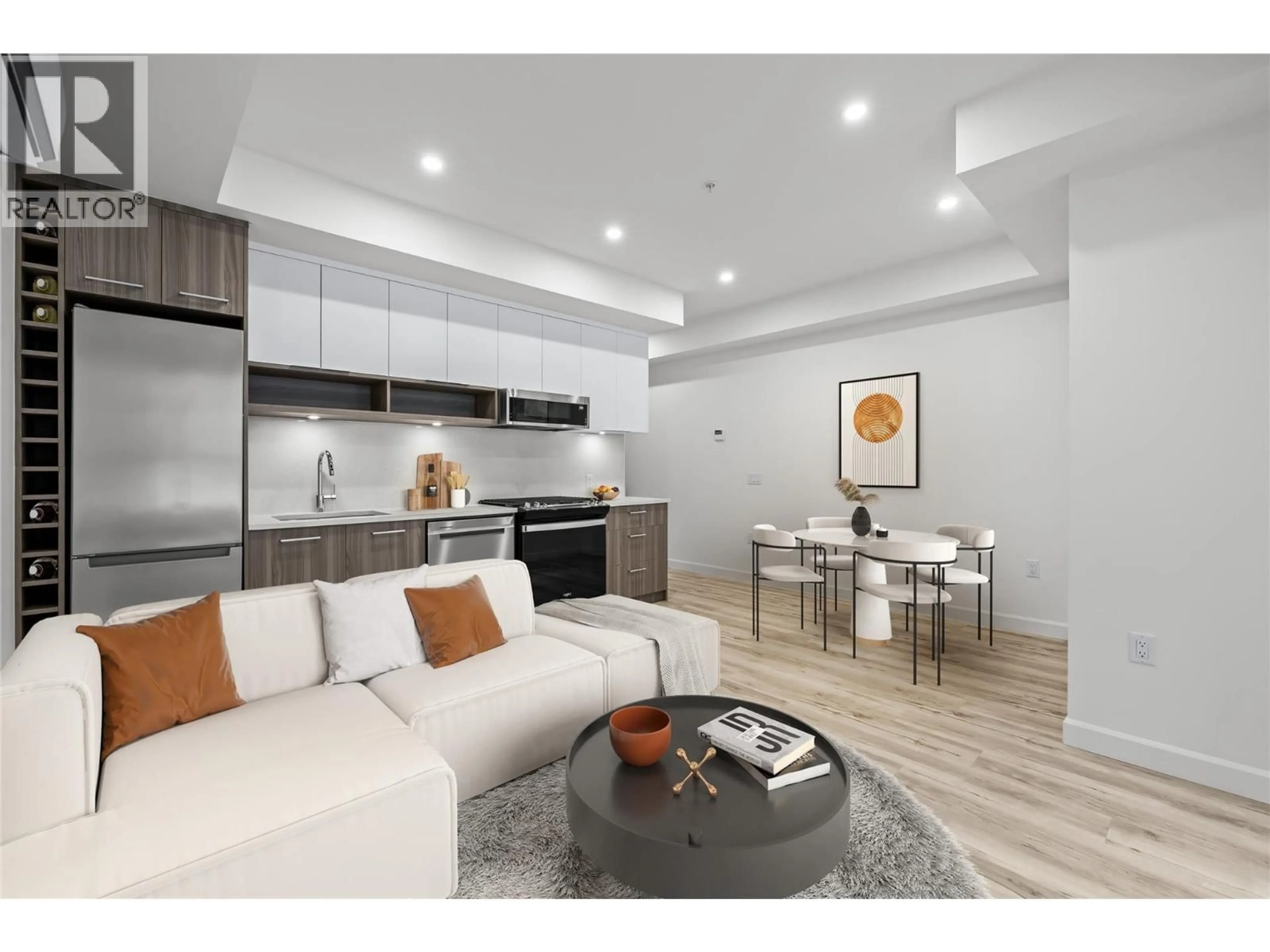 Living room with furniture, unknown for 415 - 630 BOYNTON PLACE, Kelowna British Columbia V1V3B8