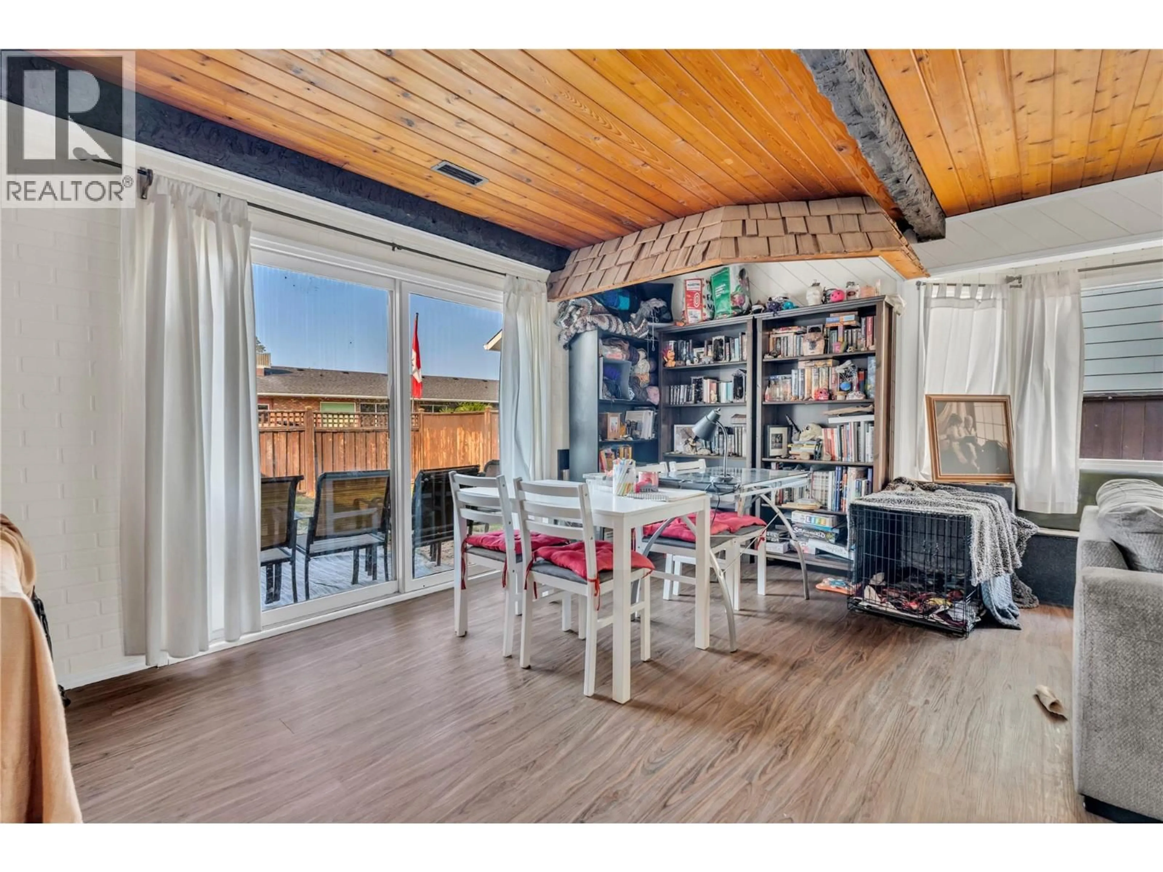 Dining room, wood/laminate floor for 101 - 11801 SINCLAIR ROAD, Summerland British Columbia V0H1Z8