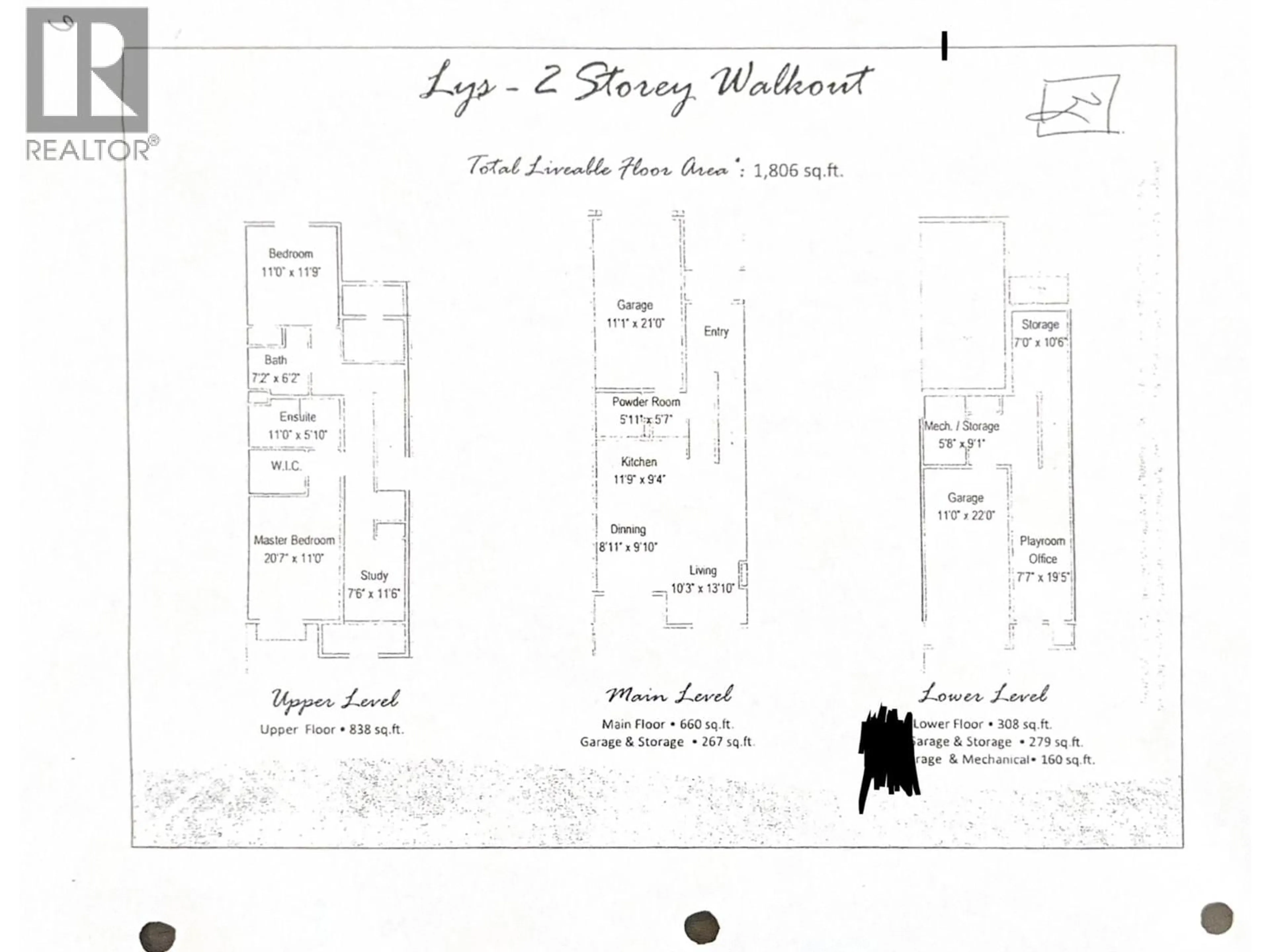 Floor plan for 504 BELMONTE DRIVE, Kamloops British Columbia V2H0C6