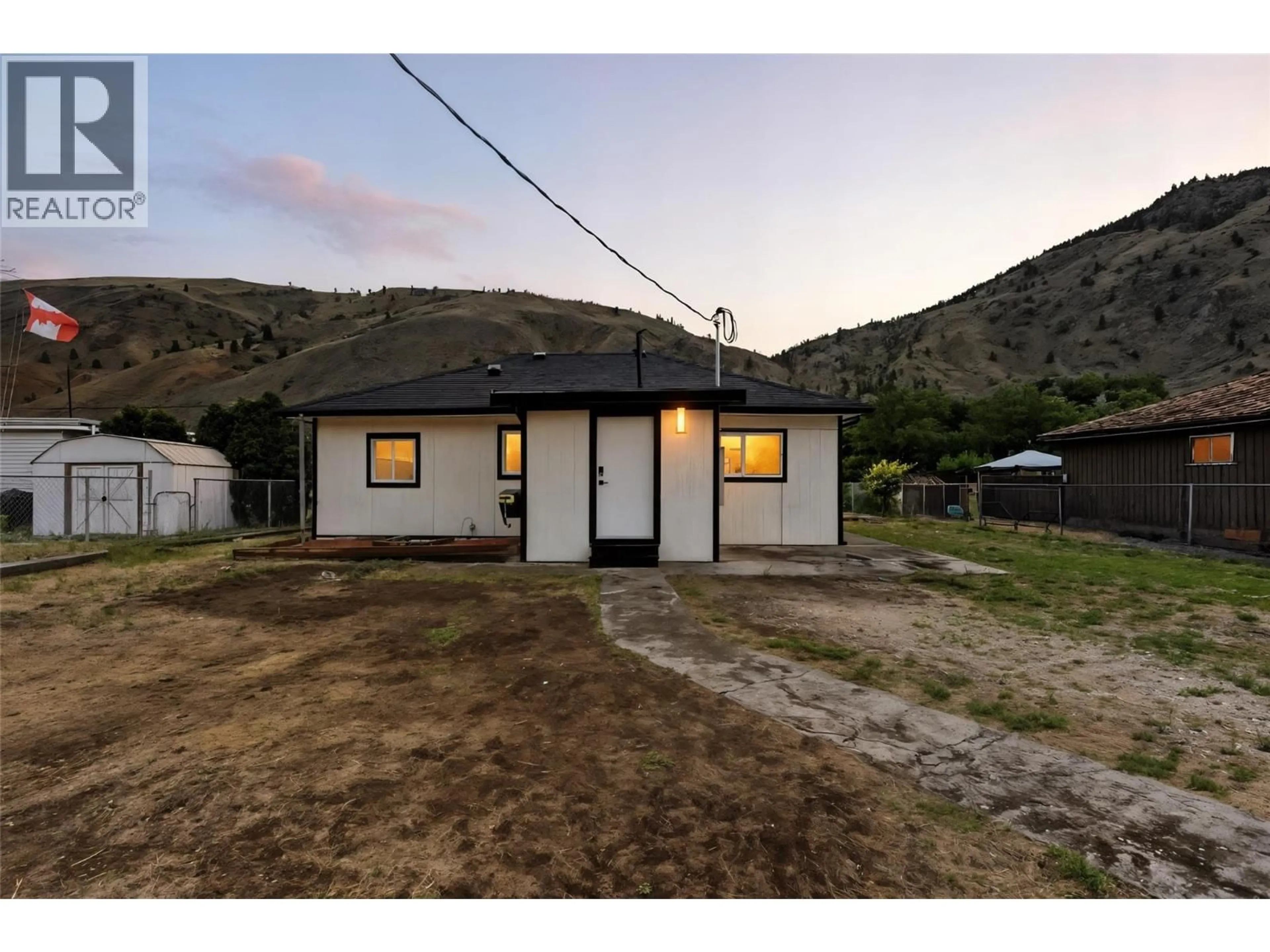 A pic from outside/outdoor area/front of a property/back of a property/a pic from drone, street for 3771 THOMPSON VIEW STREET, Ashcroft British Columbia V0K2L0