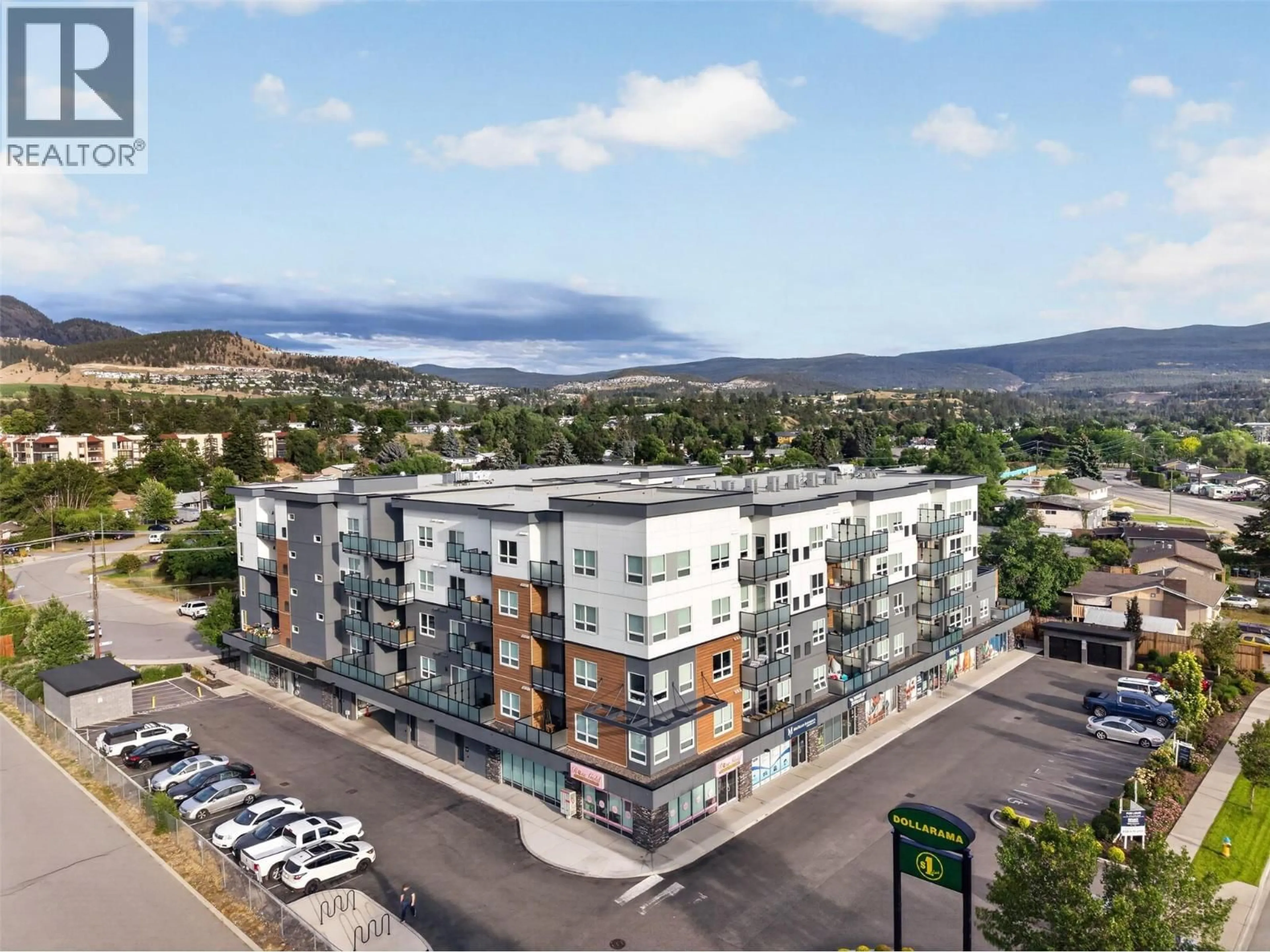 A pic from outside/outdoor area/front of a property/back of a property/a pic from drone, mountain view for 315 - 191 HOLLYWOOD ROAD SOUTH, Kelowna British Columbia V1X0B9