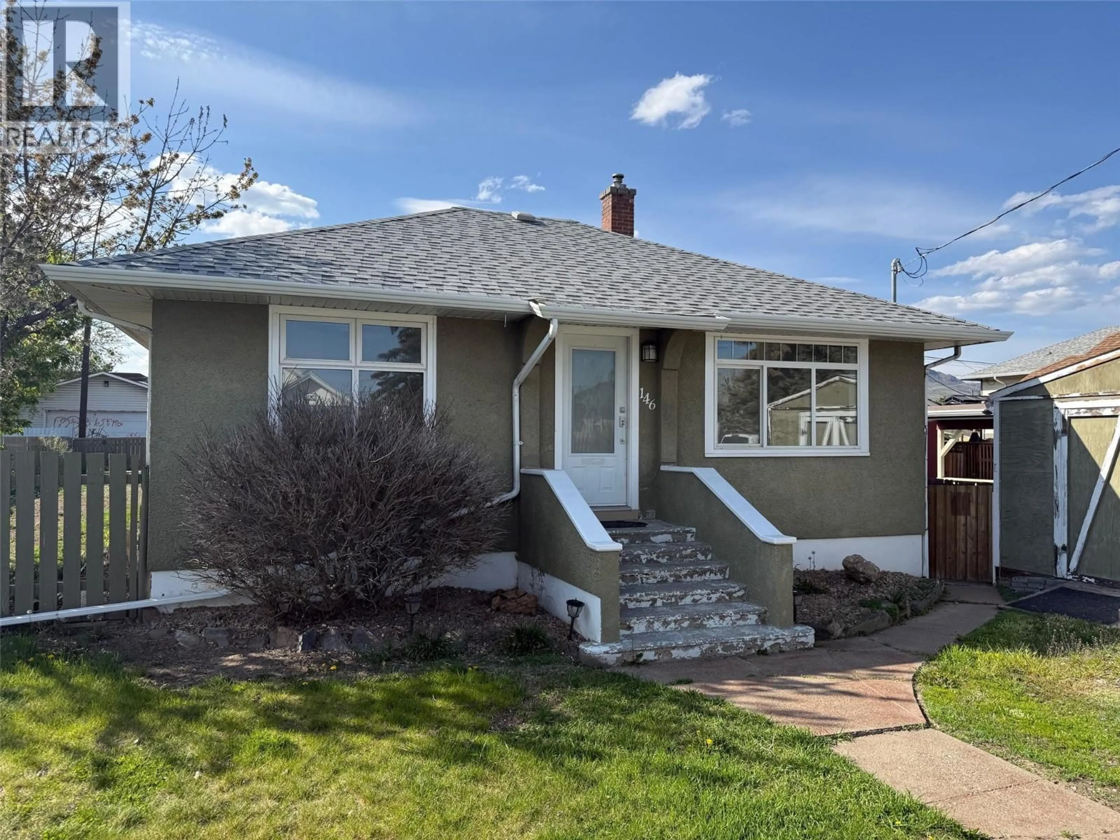Home with vinyl exterior material, street for 146 MARCEL STREET, Kamloops British Columbia V2B4C3