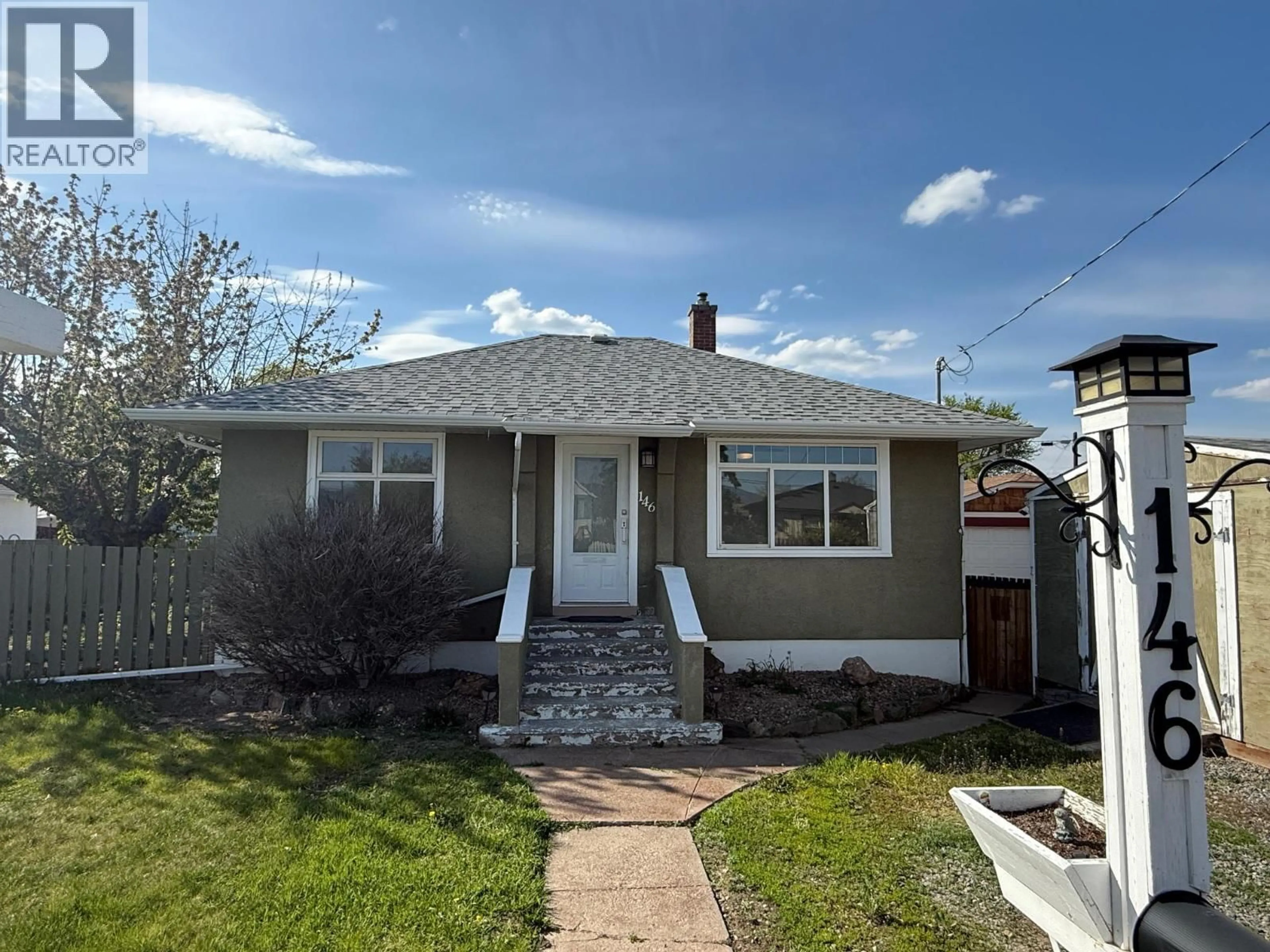 Home with vinyl exterior material, street for 146 MARCEL STREET, Kamloops British Columbia V2B4C3
