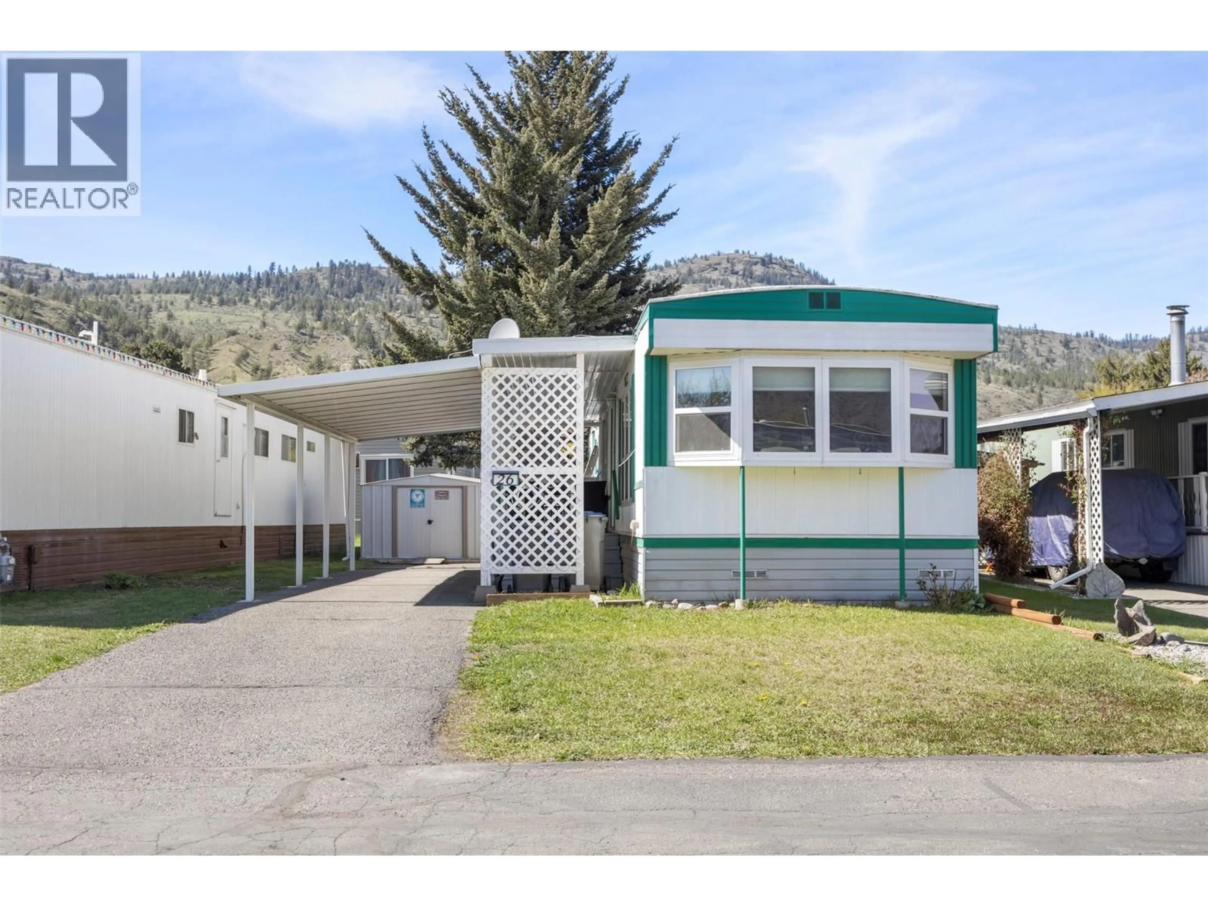 Home with vinyl exterior material, mountain view for 26 - 2400 OAKDALE WAY, Kamloops British Columbia v2b6w6