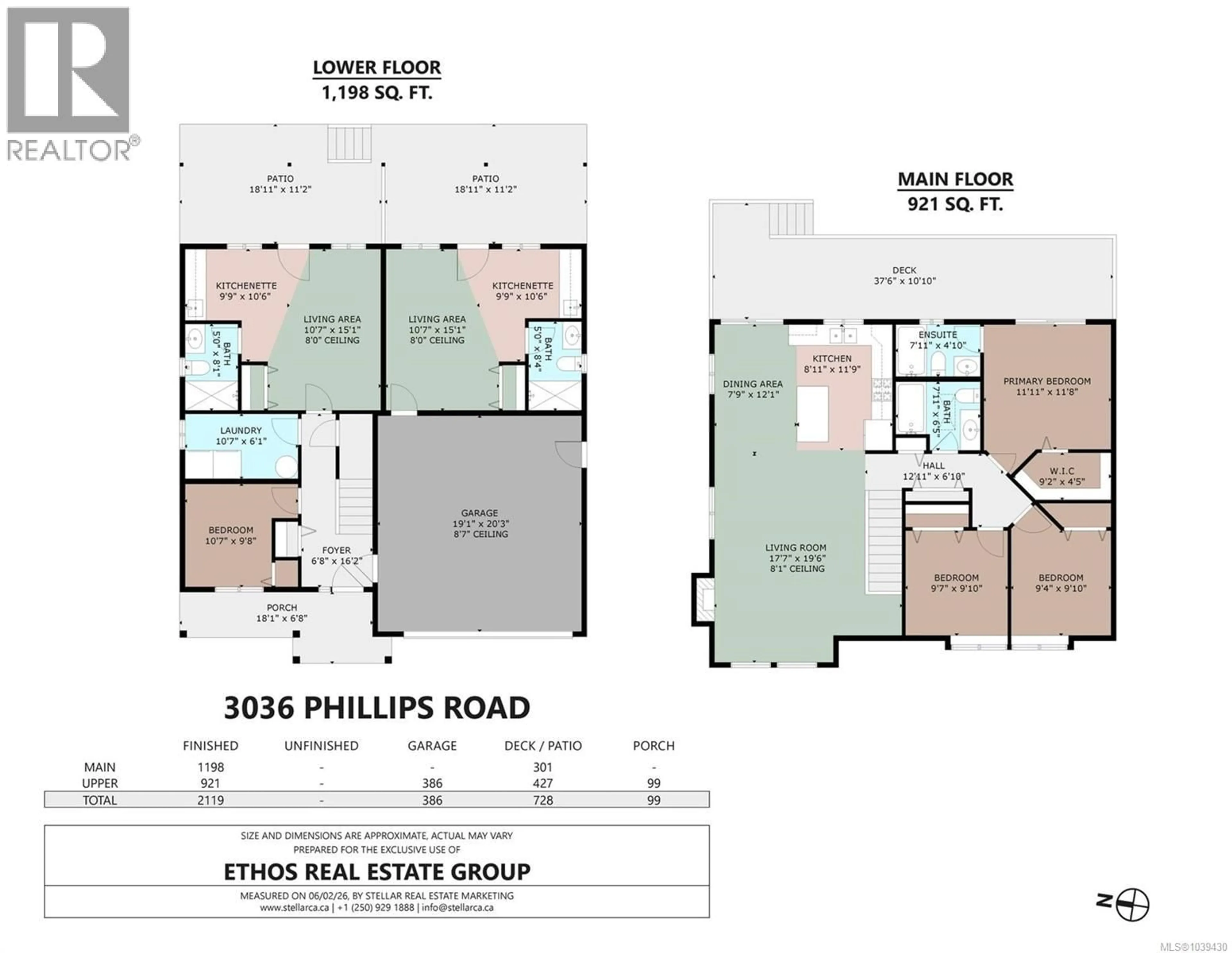Floor plan for 3036 PHILLIPS ROAD, Sooke British Columbia V9Z1K7
