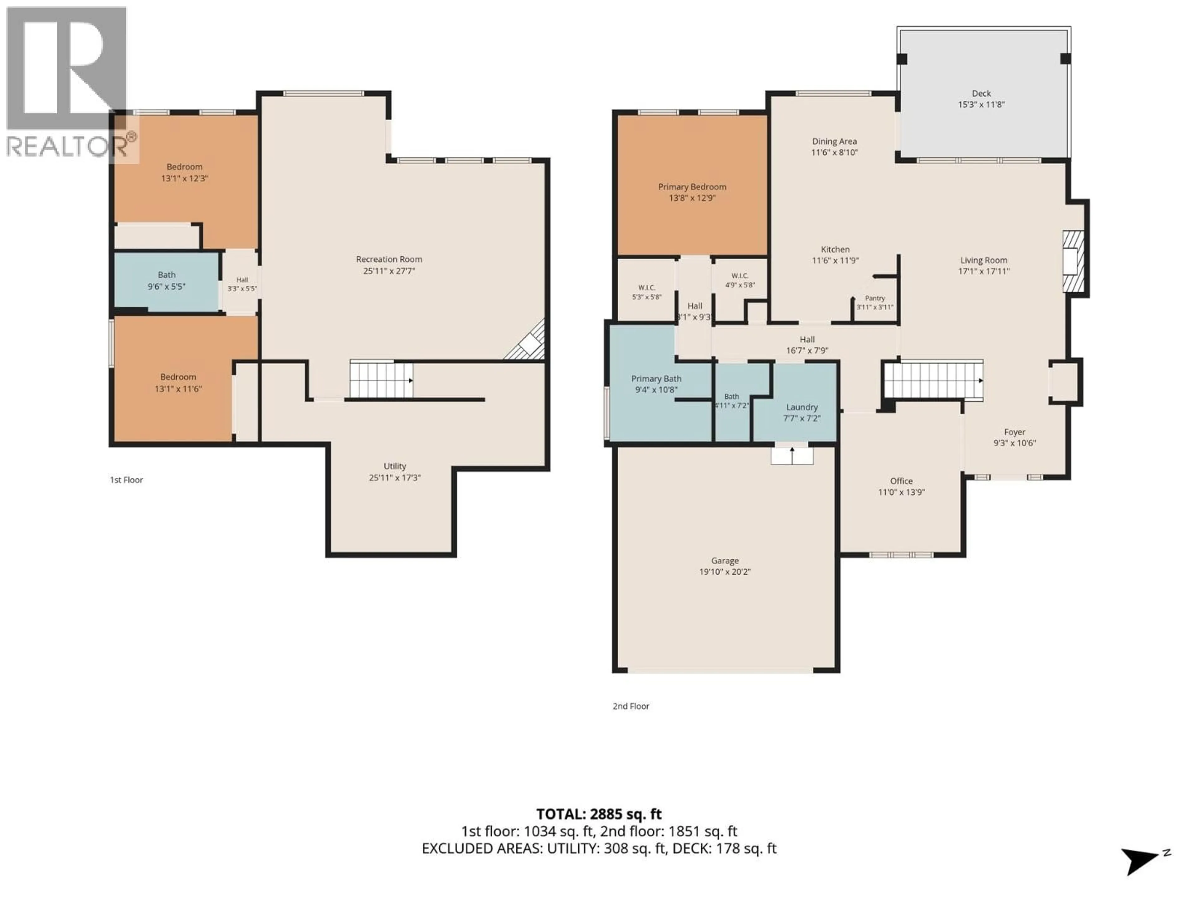Floor plan for 632 ARROWLEAF LANE, Kelowna British Columbia V1W4Y5