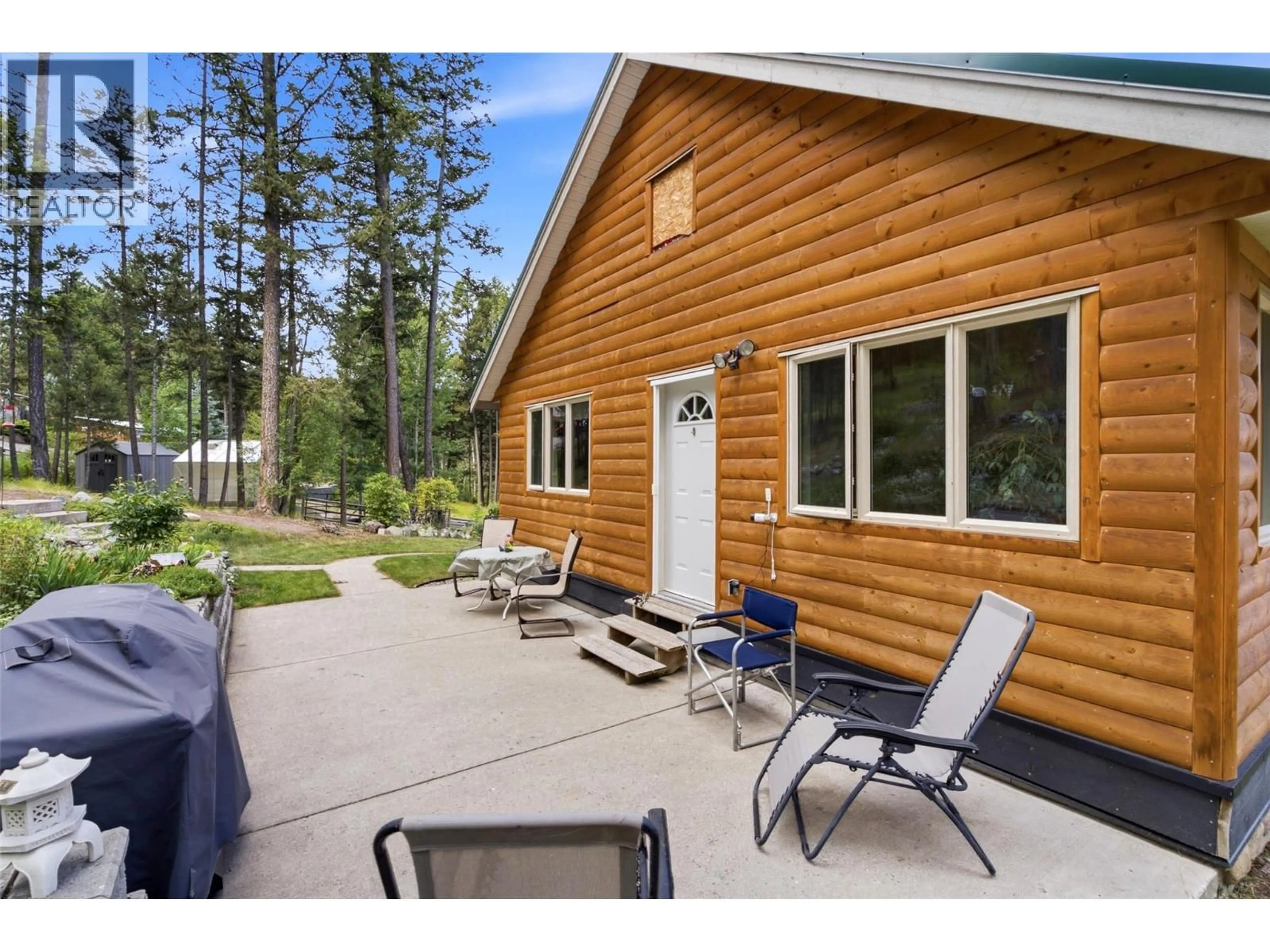 Patio, water/lake/river/ocean view for 4492 IRON MOUNTAIN ROAD, Merritt British Columbia V1K1B8