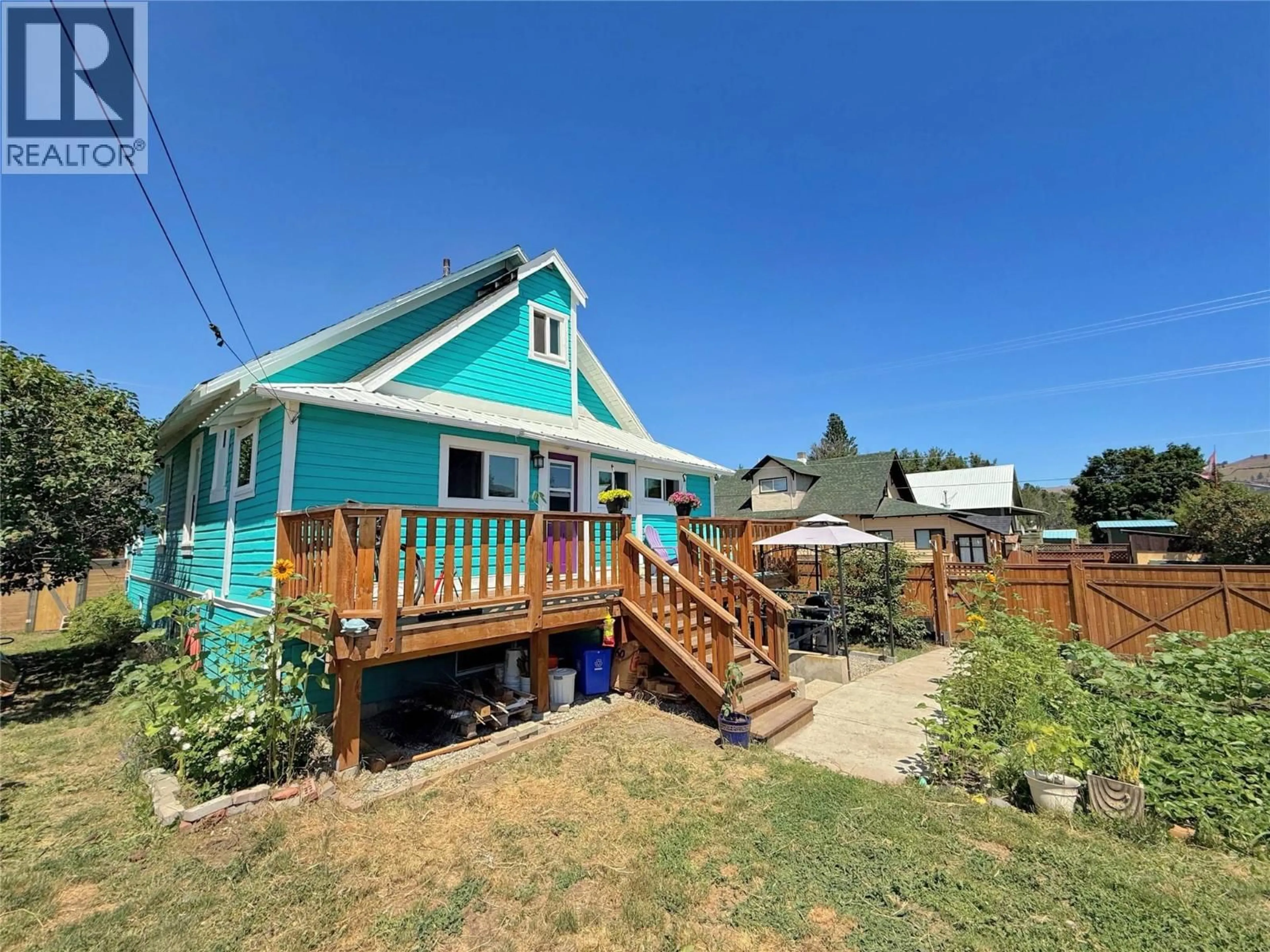 A pic from outside/outdoor area/front of a property/back of a property/a pic from drone, street for 54 BILLITER AVENUE, Princeton British Columbia V0X1W0