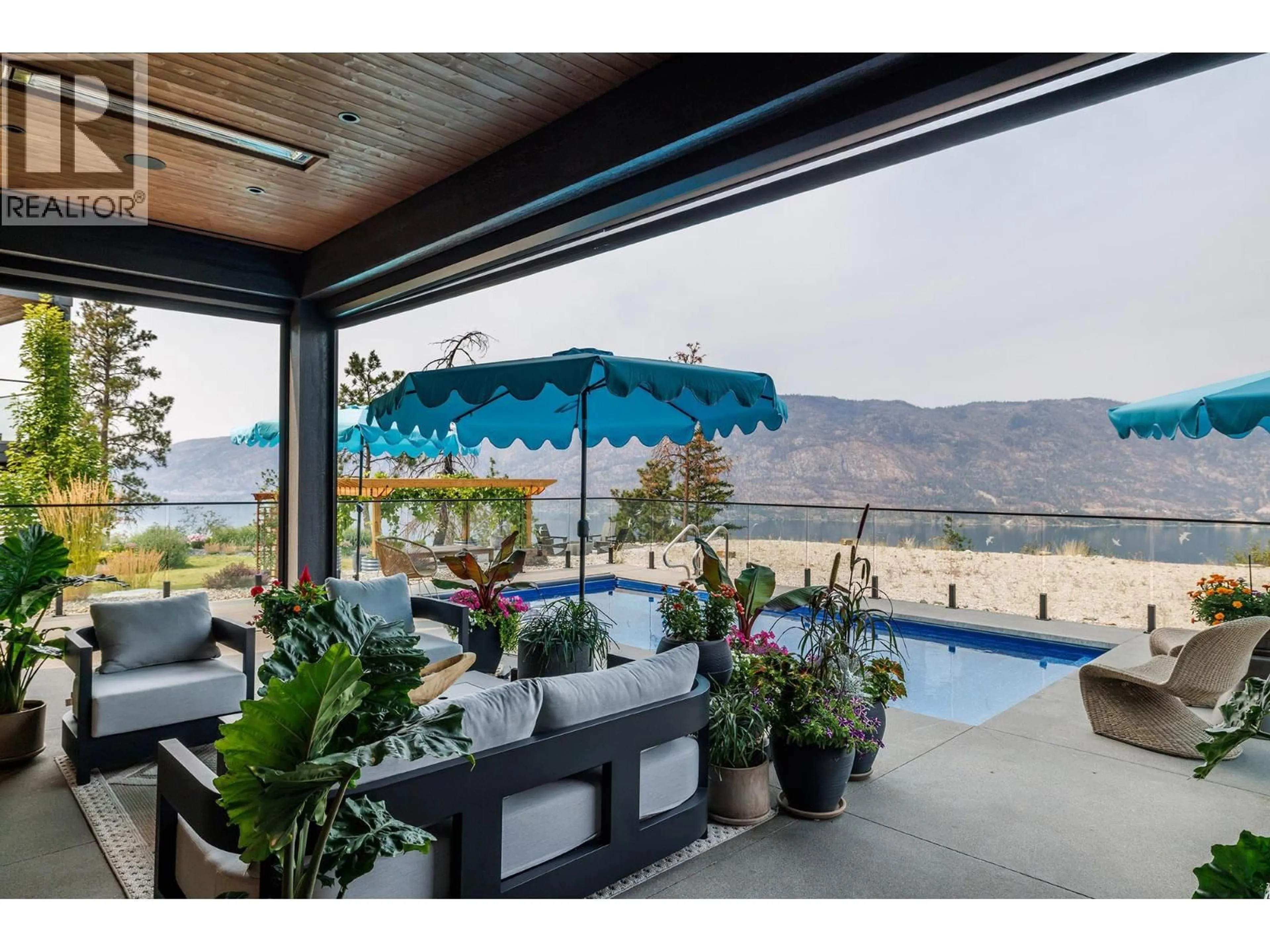 Patio, mountain view for 9988 BEACON HILL DRIVE, Lake Country British Columbia V4V0A9