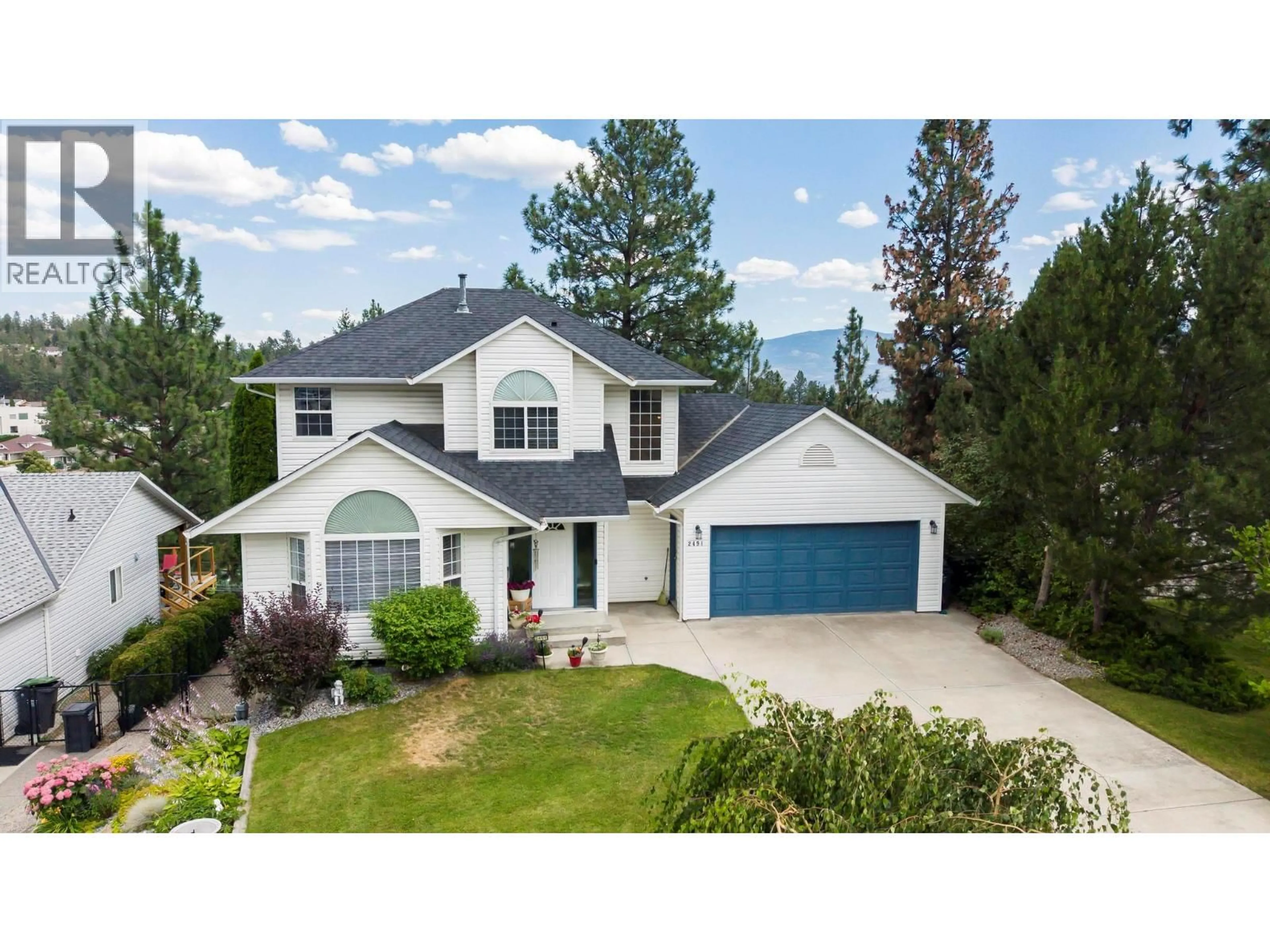 Home with vinyl exterior material, unknown for 2491 ALEXANDRIA WAY, West Kelowna British Columbia V4T1T7