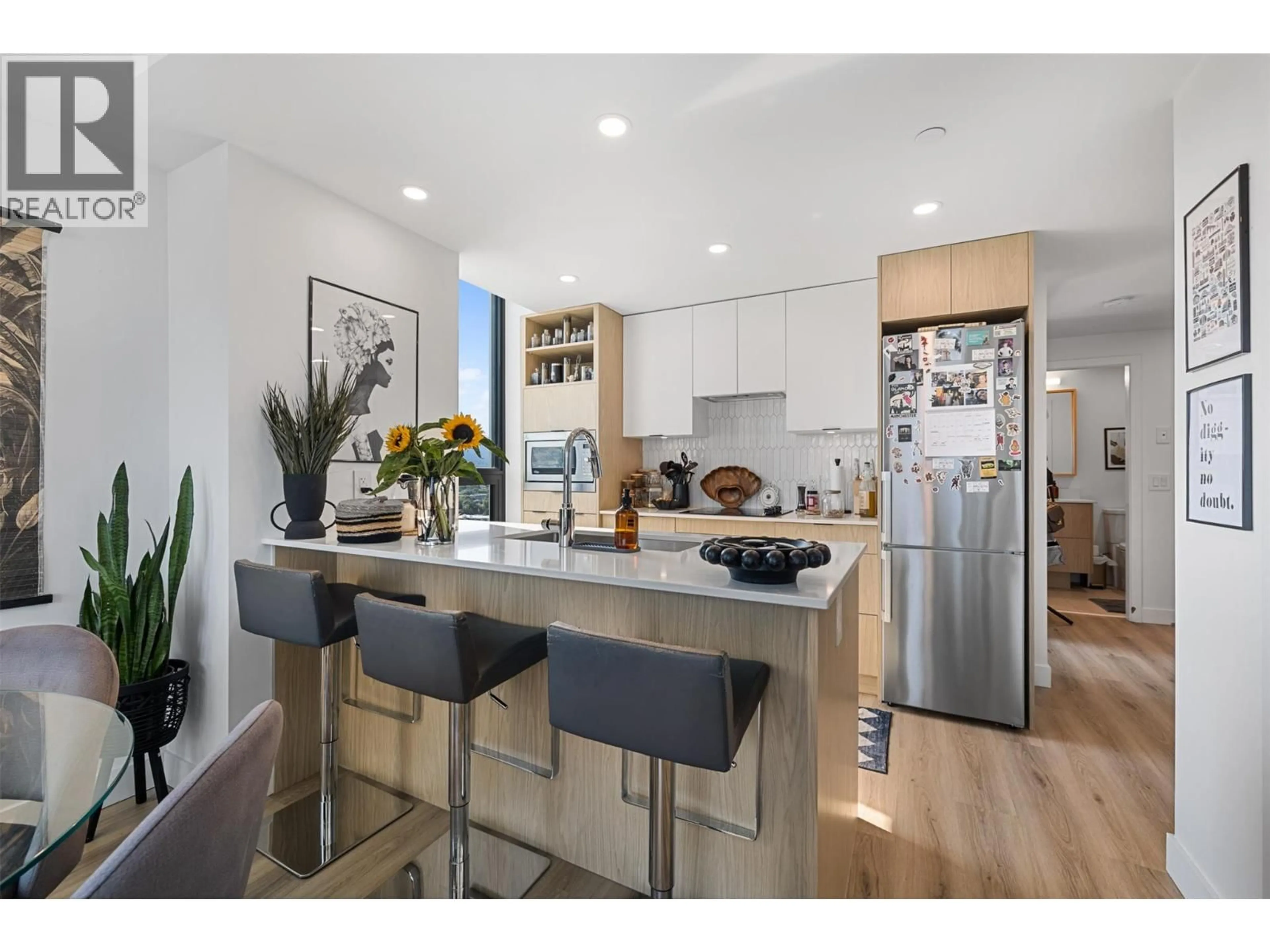Open concept kitchen, unknown for 2308 - 1488 BERTRAM STREET, Kelowna British Columbia V1Y0M6