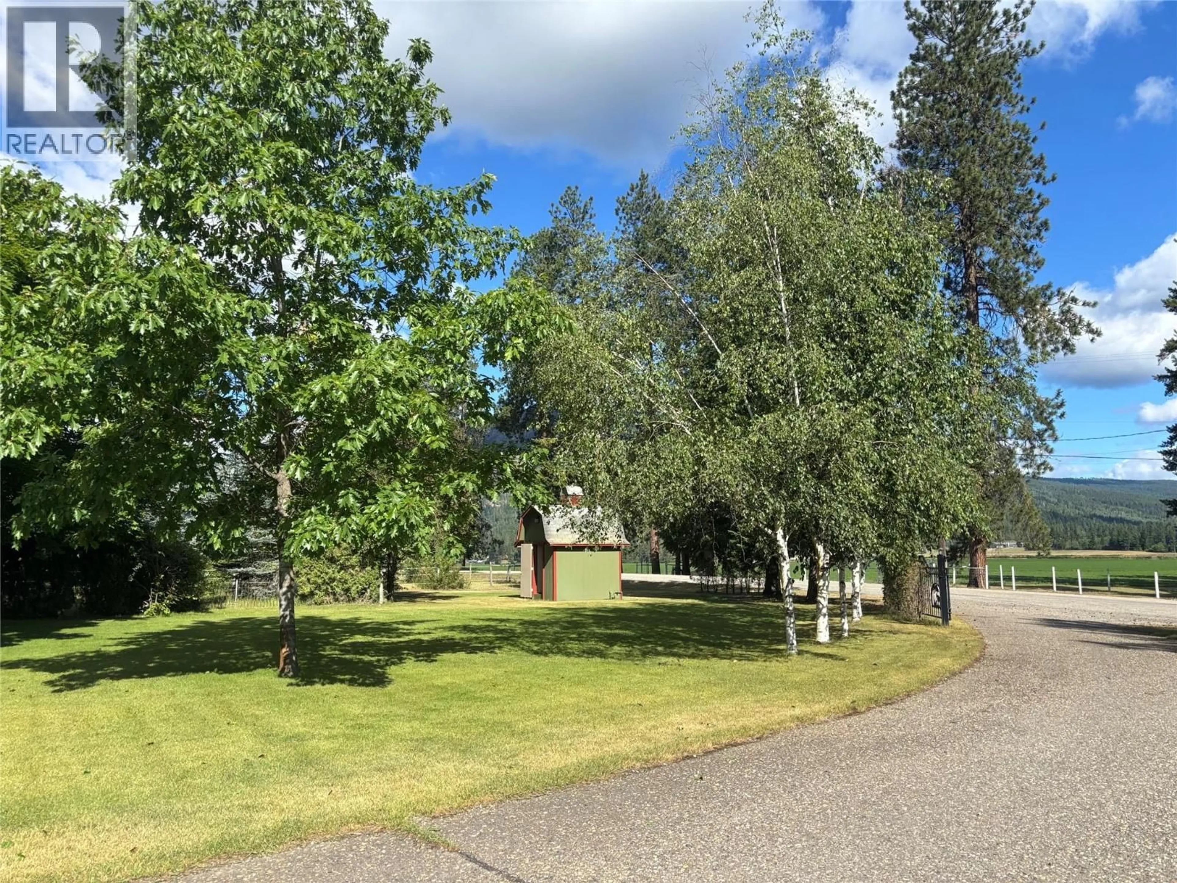 A pic from outside/outdoor area/front of a property/back of a property/a pic from drone, unknown for 5045 SCHUBERT ROAD, Armstrong British Columbia V4Y0M3