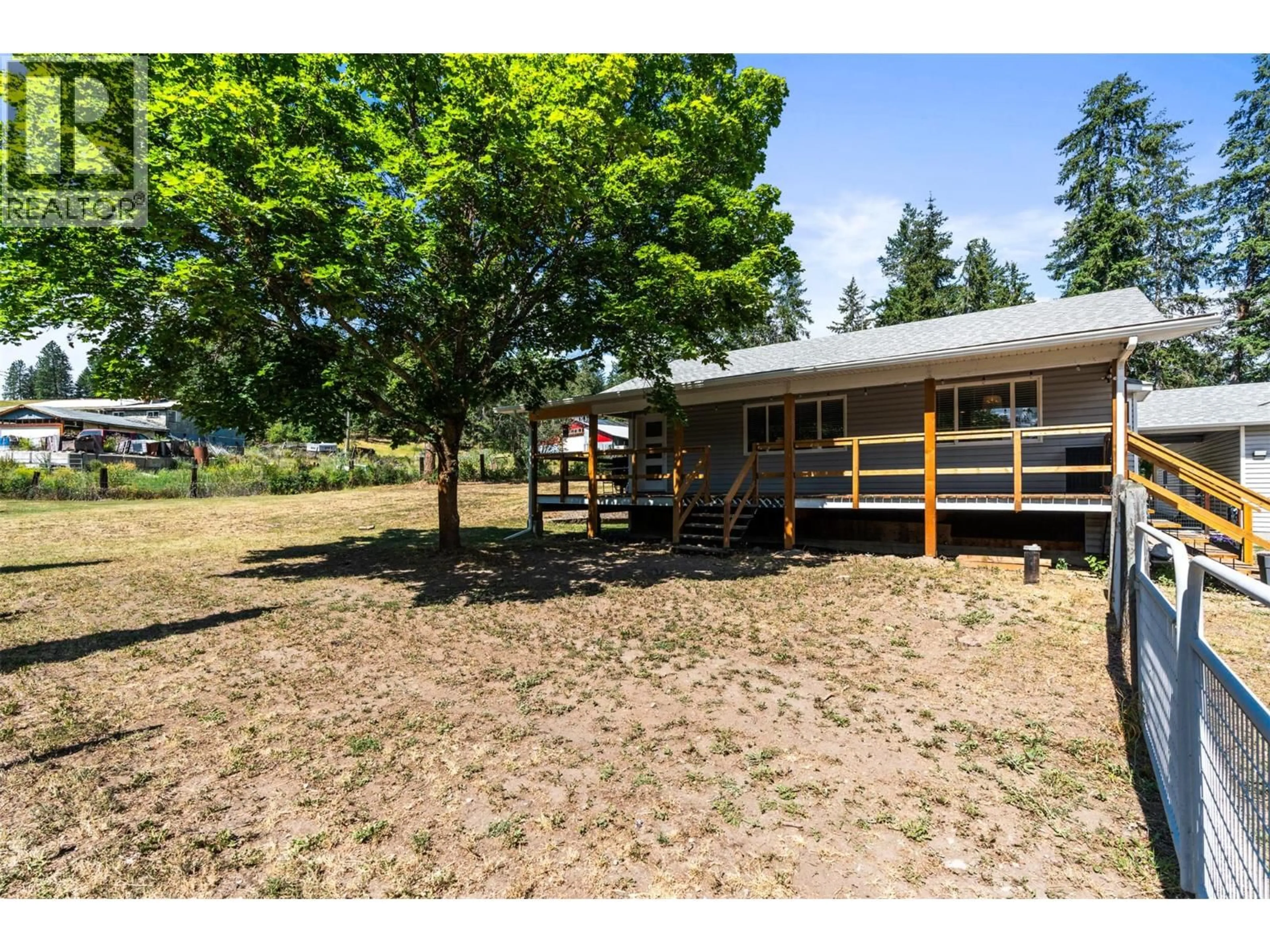 A pic from outside/outdoor area/front of a property/back of a property/a pic from drone, unknown for 7645 KEDDLESTON ROAD, Vernon British Columbia V1B3N7