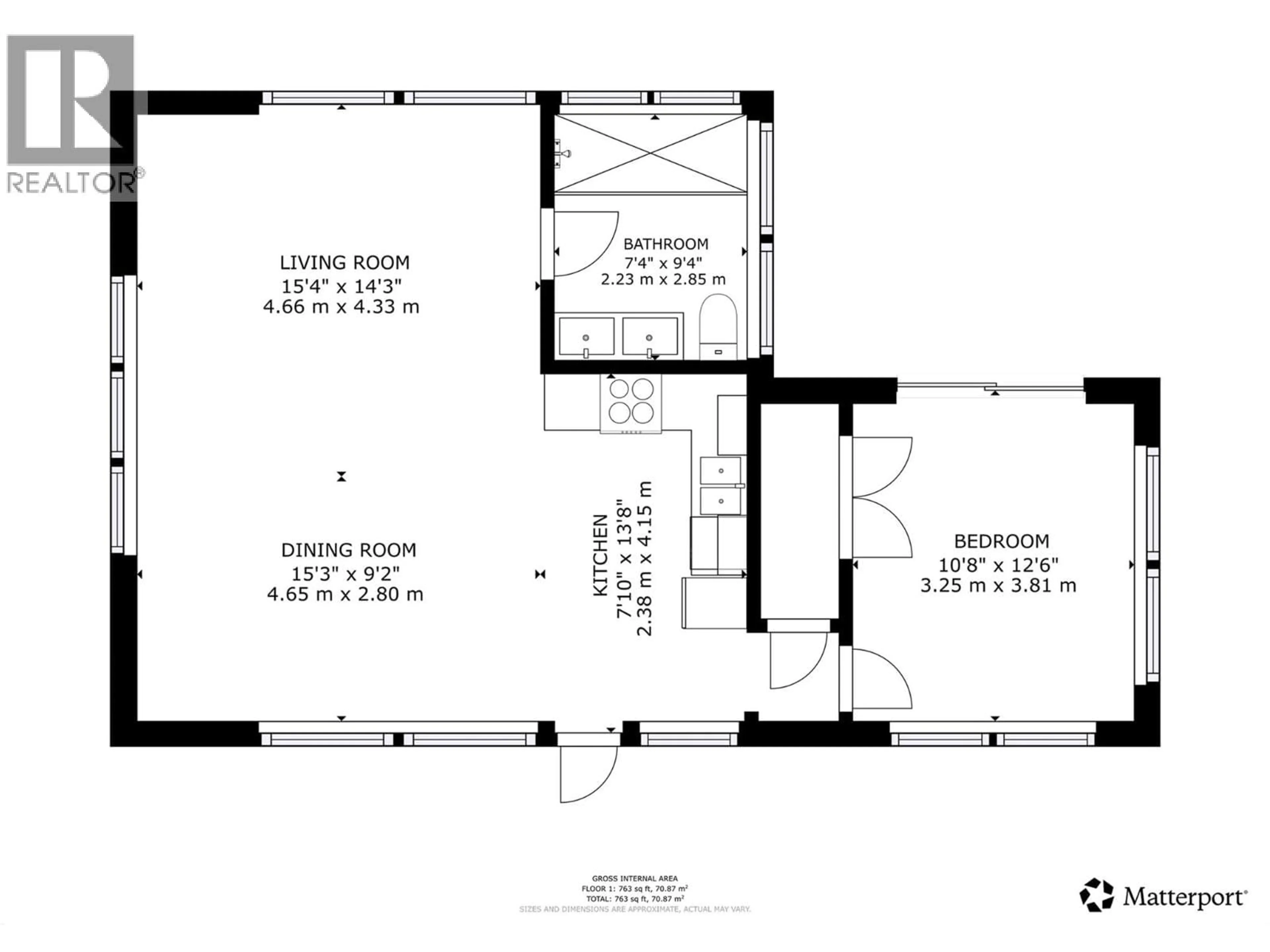 Floor plan for 183-191 KOOTENAY LAKE ROAD, Procter British Columbia V1L0B6