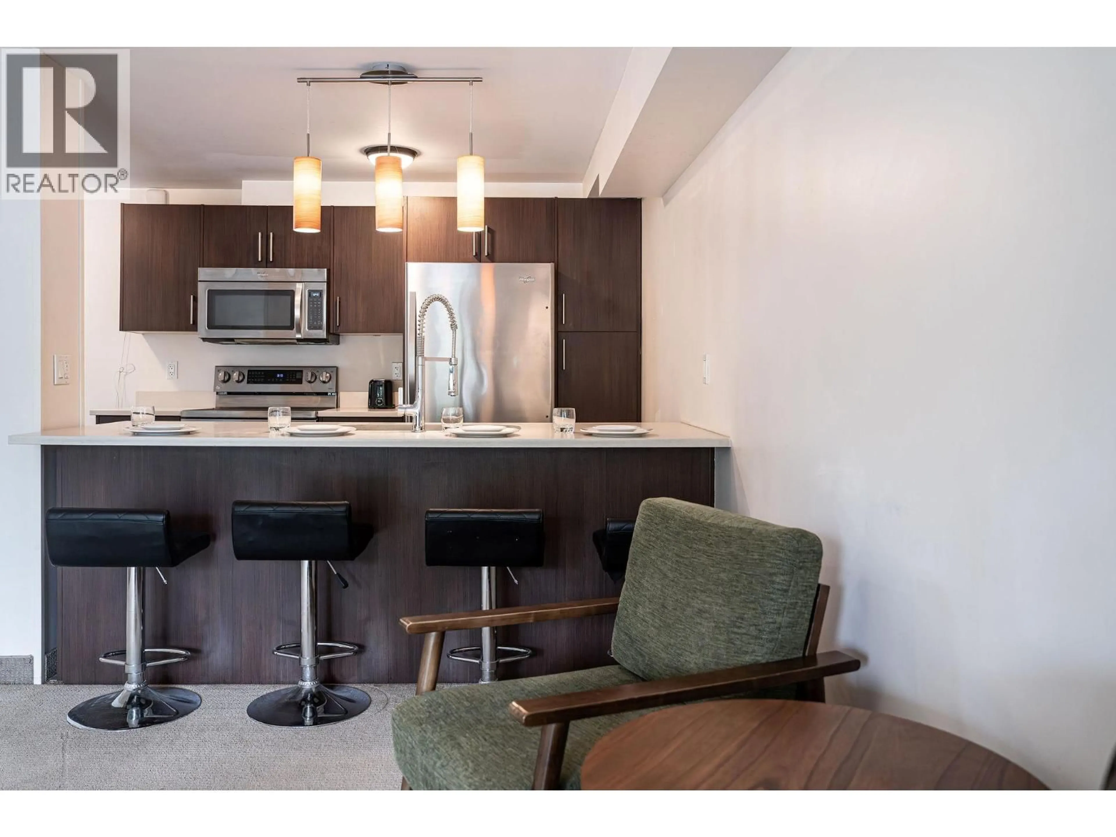 Open concept kitchen, unknown for 203 - 1211 VICTORIA ROAD WEST, Revelstoke British Columbia V0E2S0
