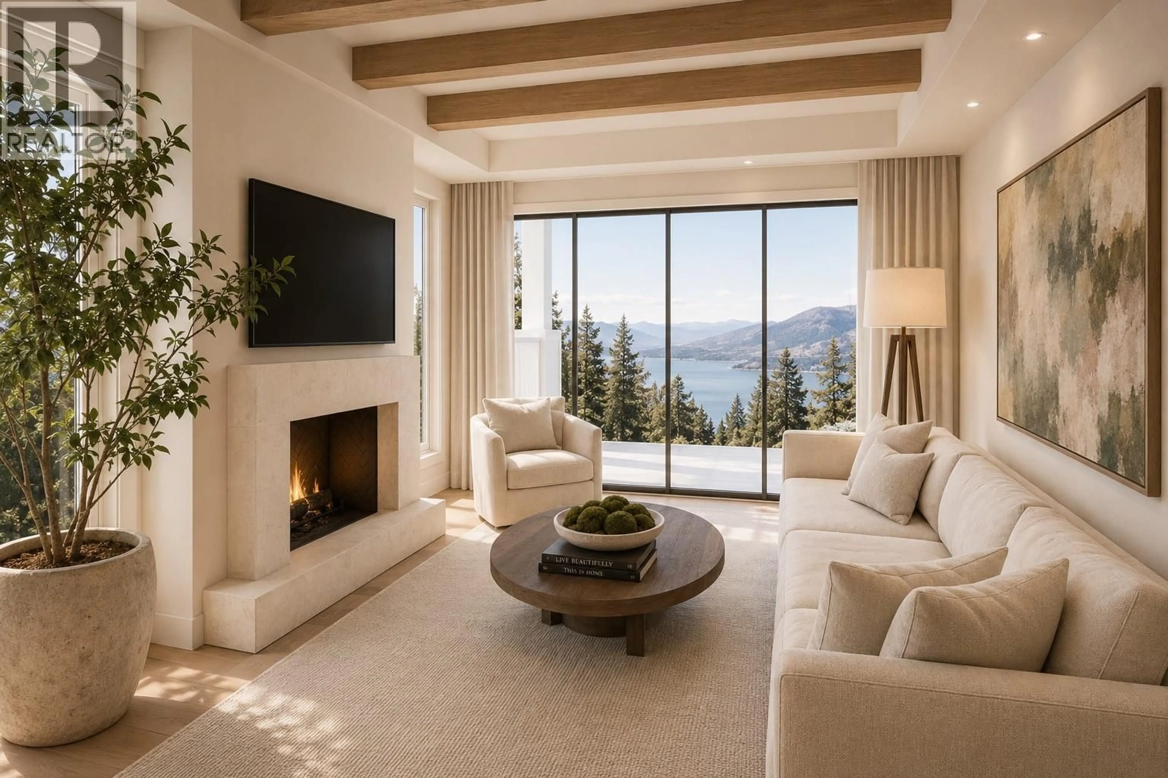 Living room with furniture, unknown for 6179 BRIGADE COURT, Peachland British Columbia V0H1X7