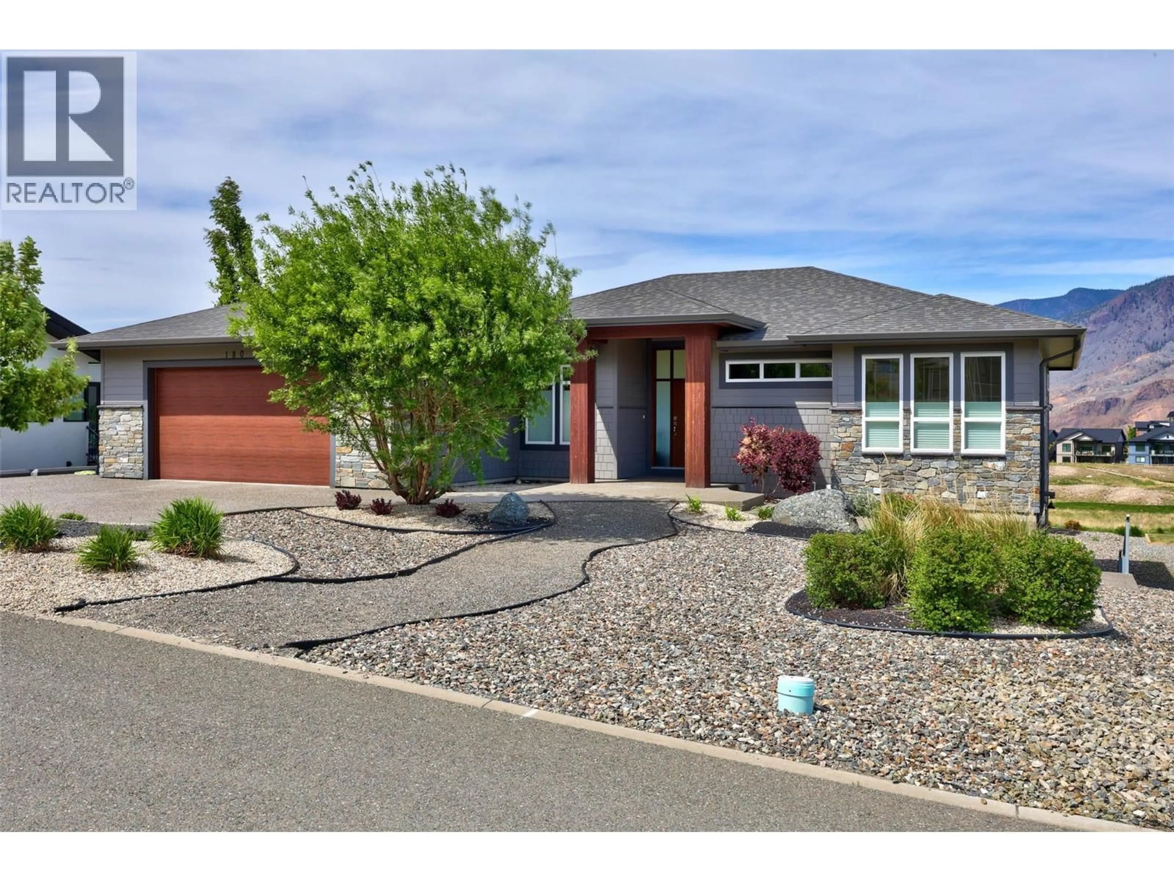 Home with brick exterior material, street for 180 RUE CHEVAL NOIR OTHER, Kamloops British Columbia V1S0B3