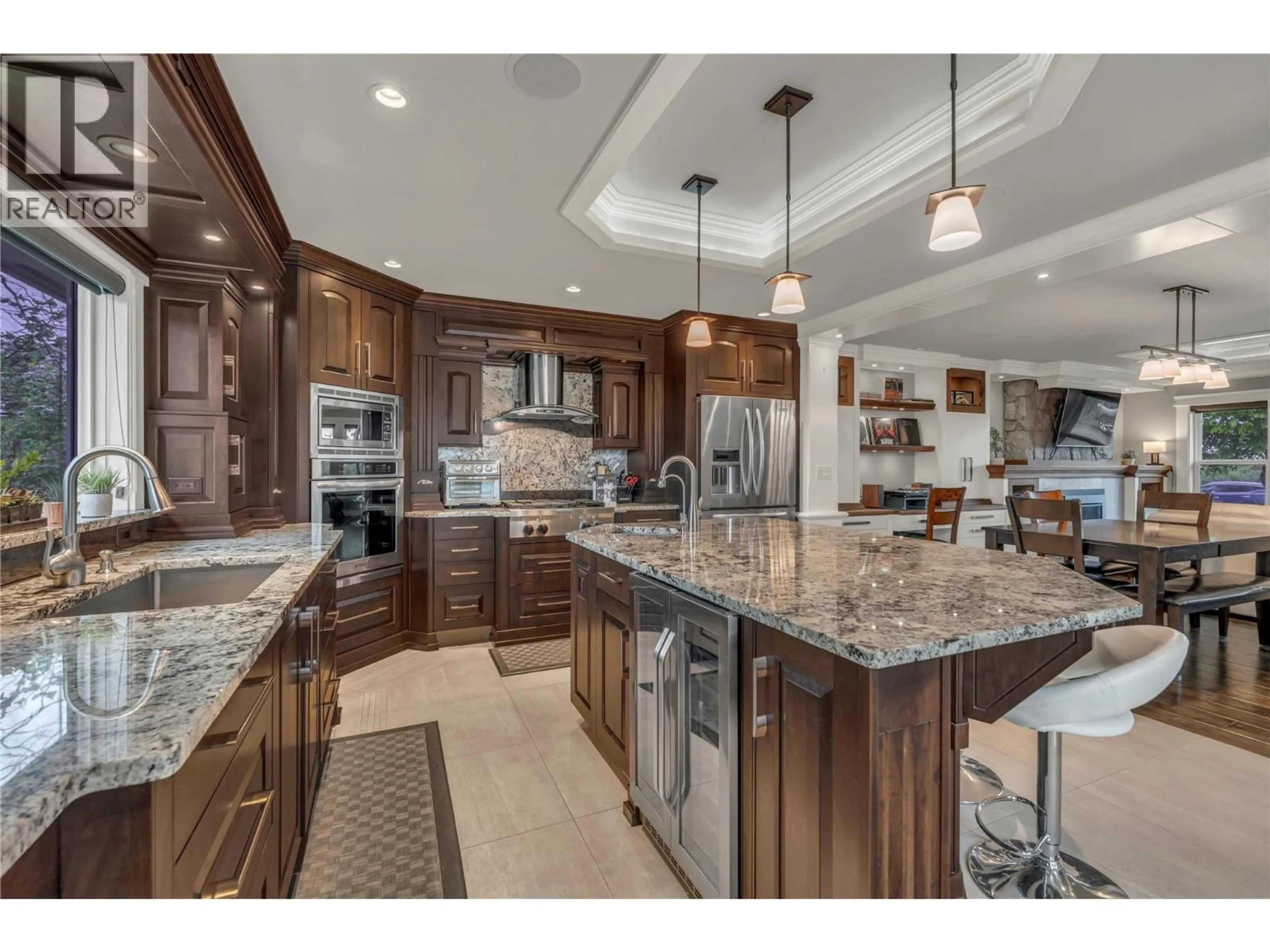 Open concept kitchen, ceramic/tile floor for 2301 TAIT STREET, Summerland British Columbia V0H1Z4