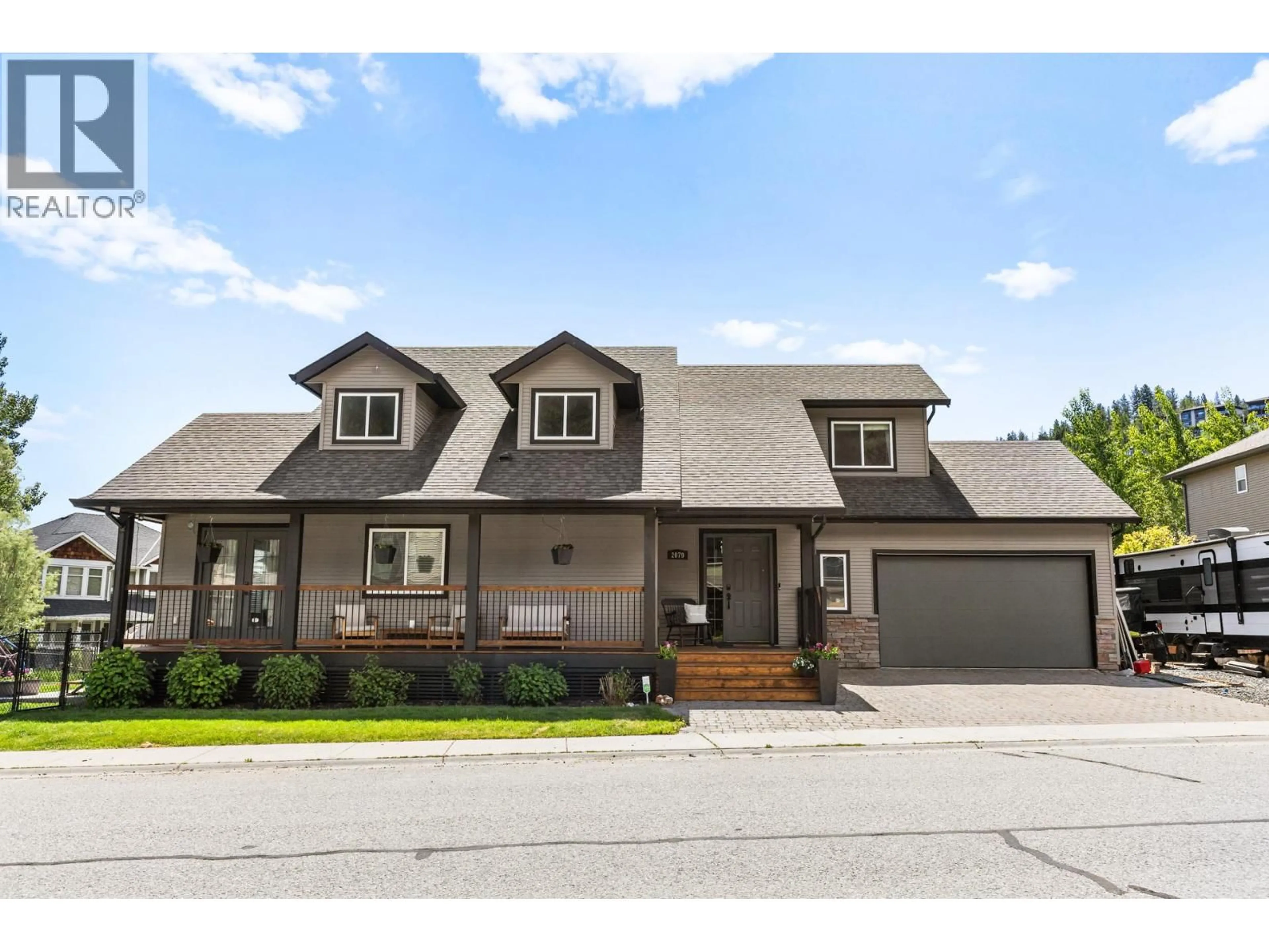 Home with brick exterior material, street for 2079 SHELBY CRESCENT, West Kelowna British Columbia V4T3A9