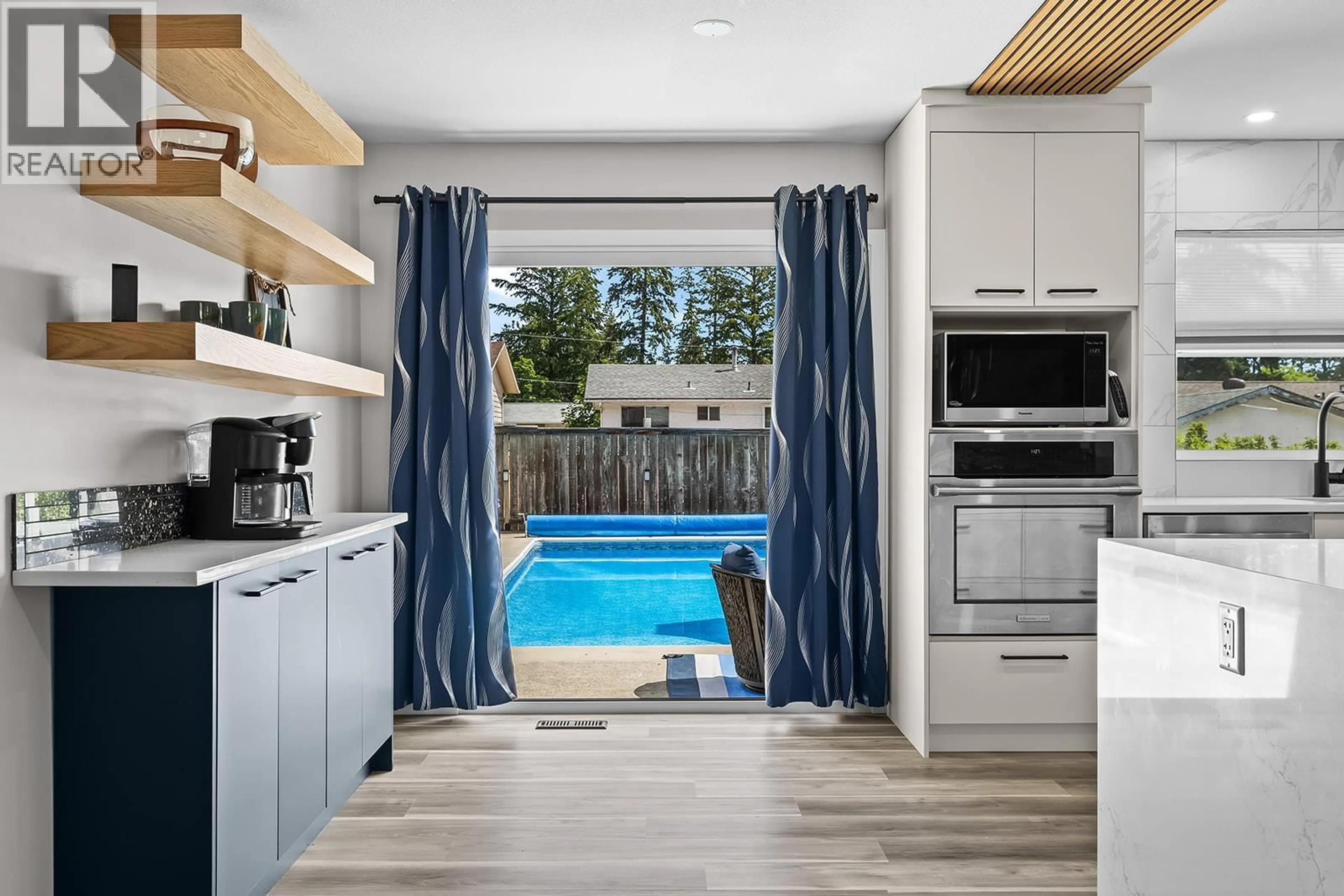 Open concept kitchen, ceramic/tile floor for 3239 MCIVER ROAD, West Kelowna British Columbia V4T1G1