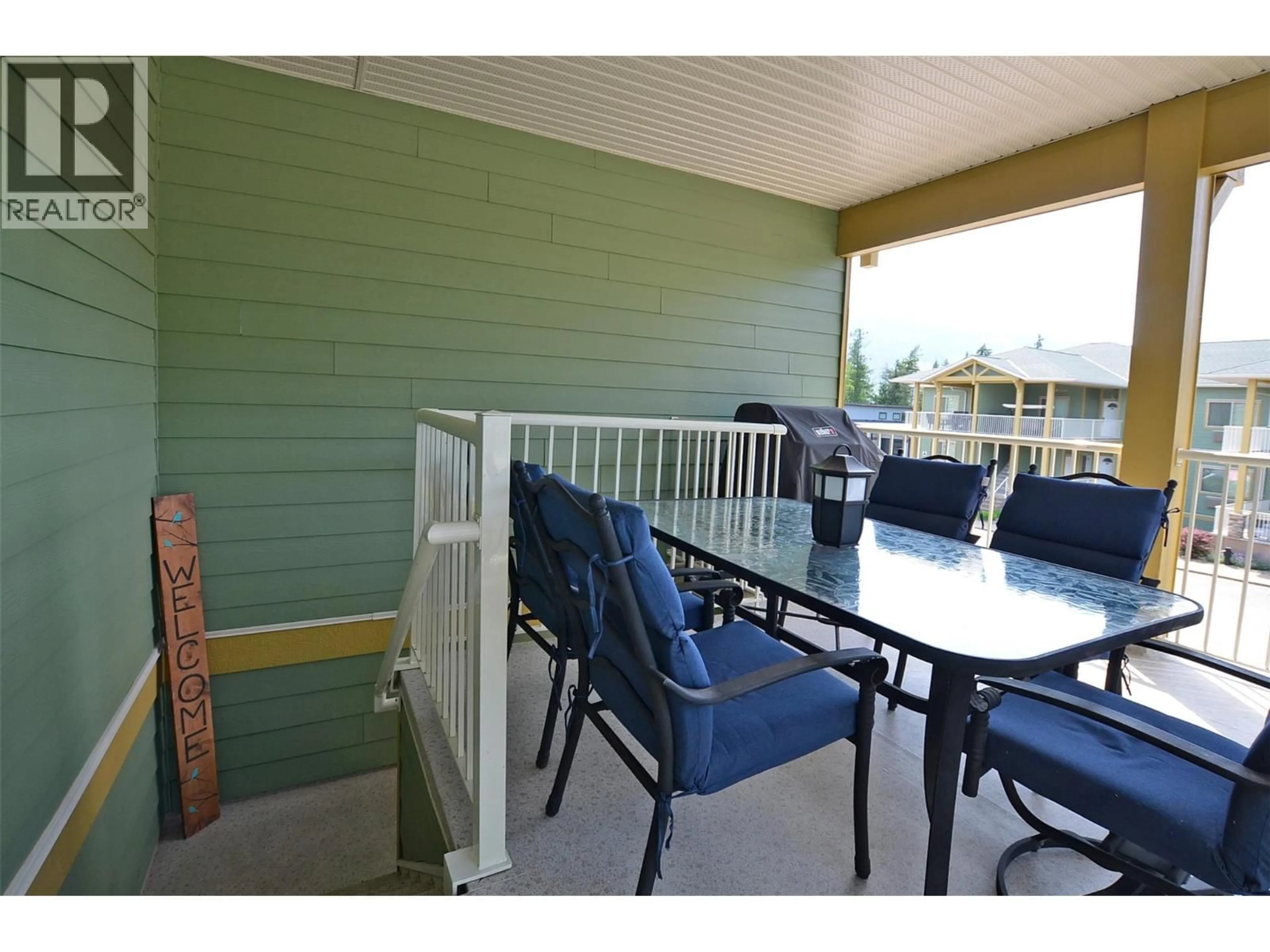 Patio, water/lake/river/ocean view for B304 - 3460 PARKWAY ROAD, Enderby British Columbia V0E1V5