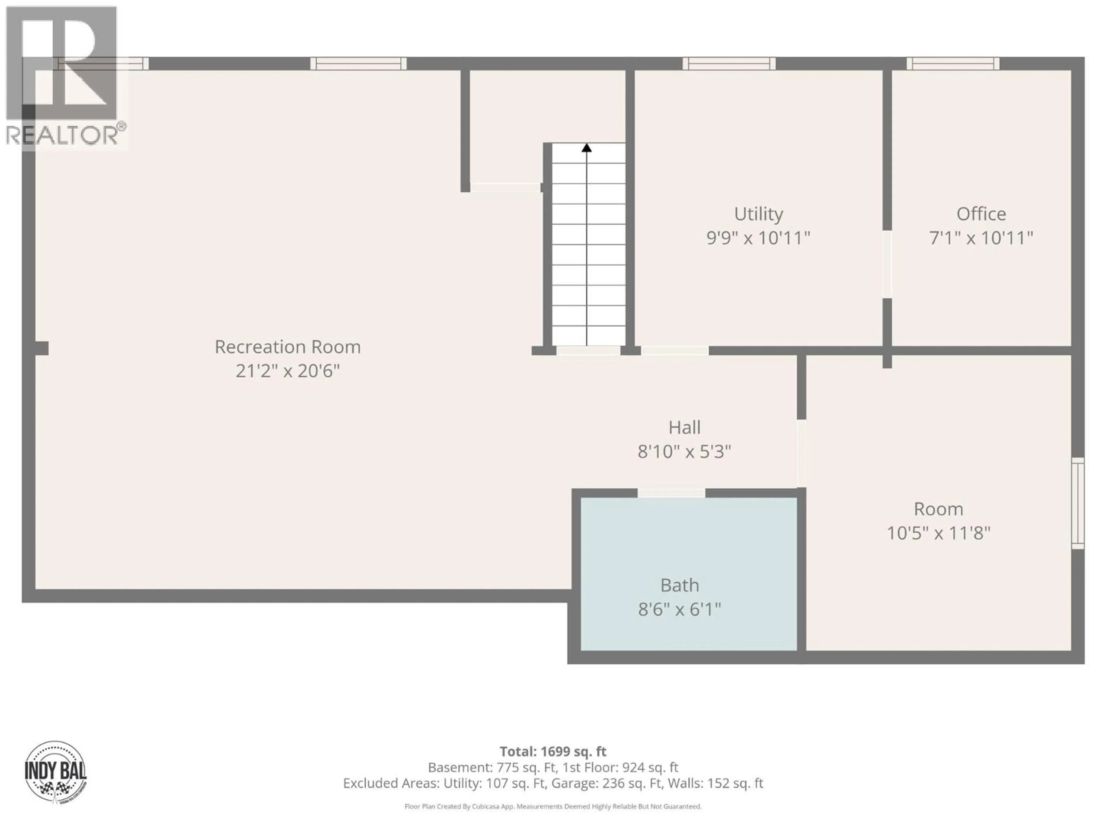 Floor plan for 1684 GREENFIELD AVENUE, Kamloops British Columbia V2B4N6