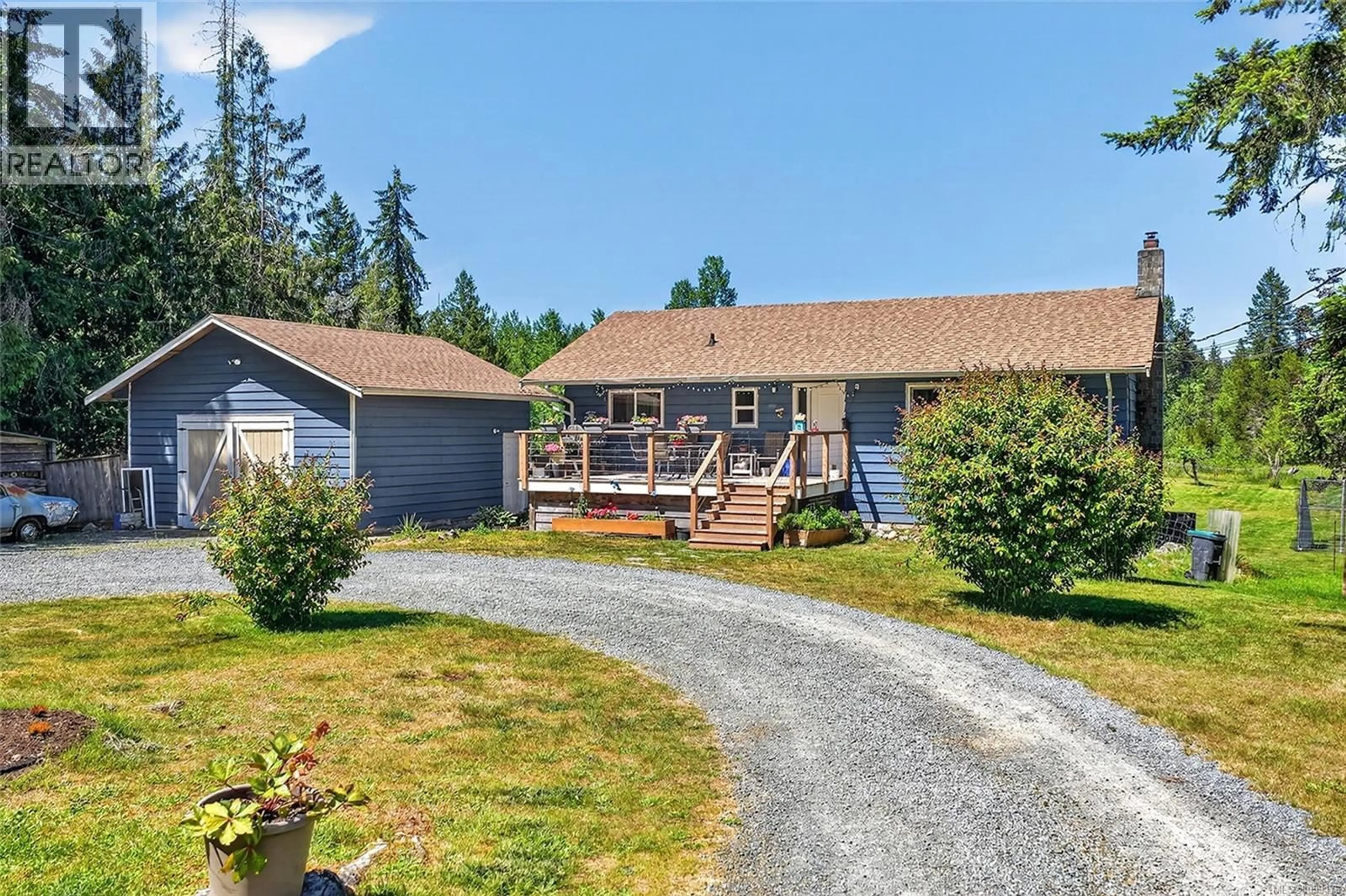 A pic from outside/outdoor area/front of a property/back of a property/a pic from drone, unknown for 2411 TINTERN ROAD, Coombs British Columbia V0R1M0