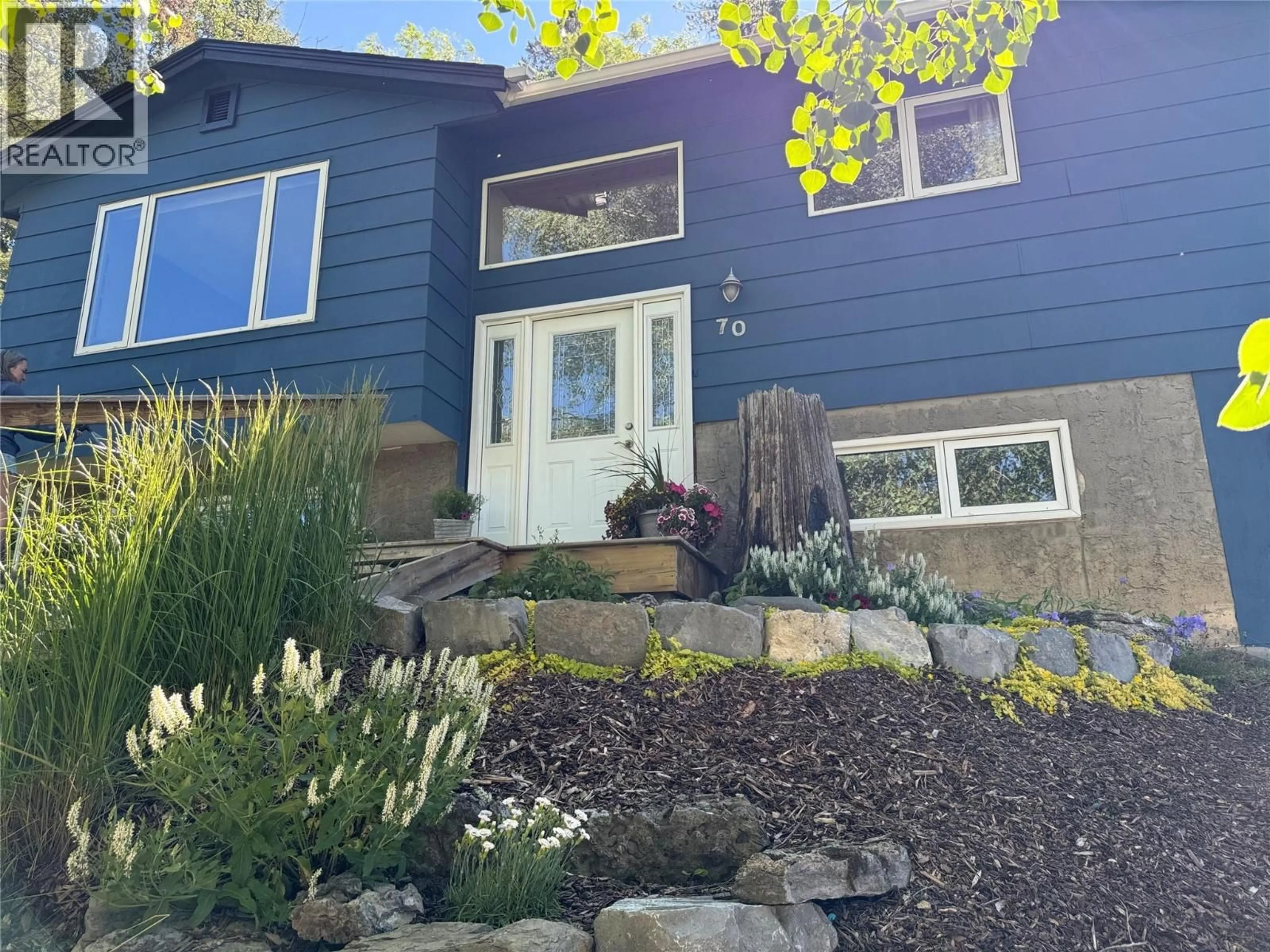 Home with vinyl exterior material, street for 70 RIDGEMONT LANE, Fernie British Columbia V0B1M2