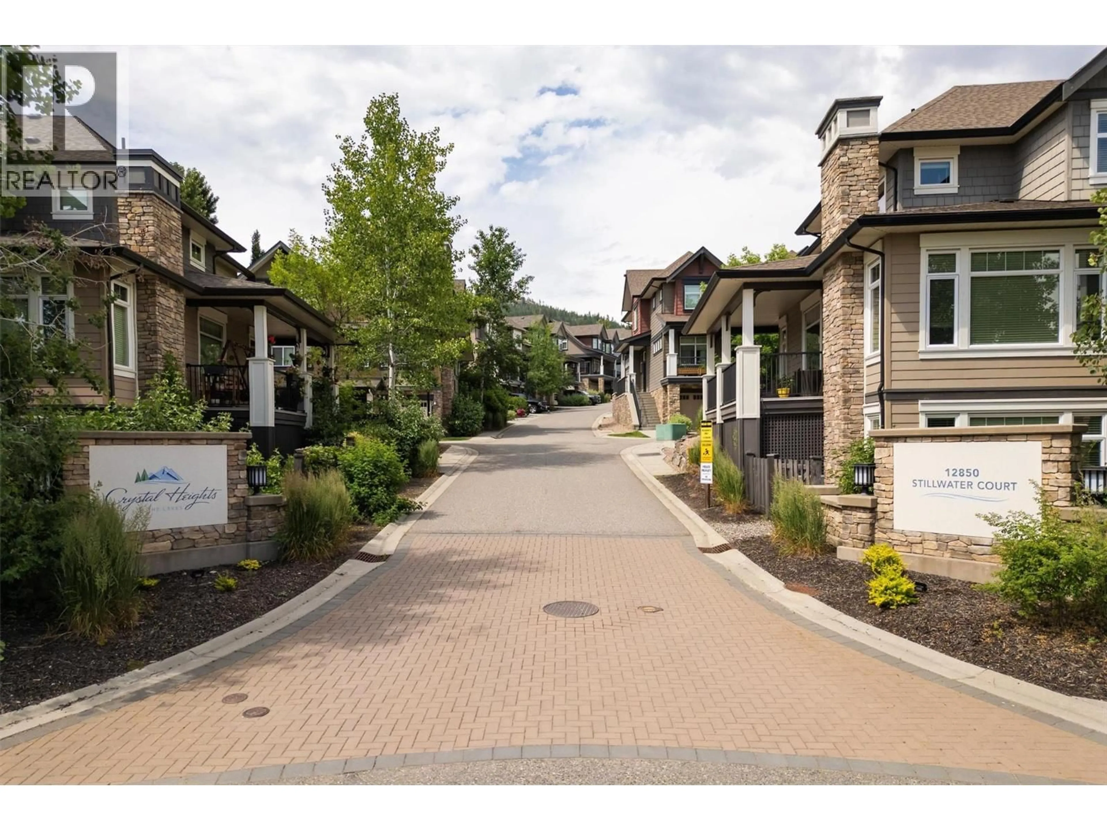 Patio, street for 11 - 12850 STILLWATER COURT, Lake Country British Columbia V4V2S9