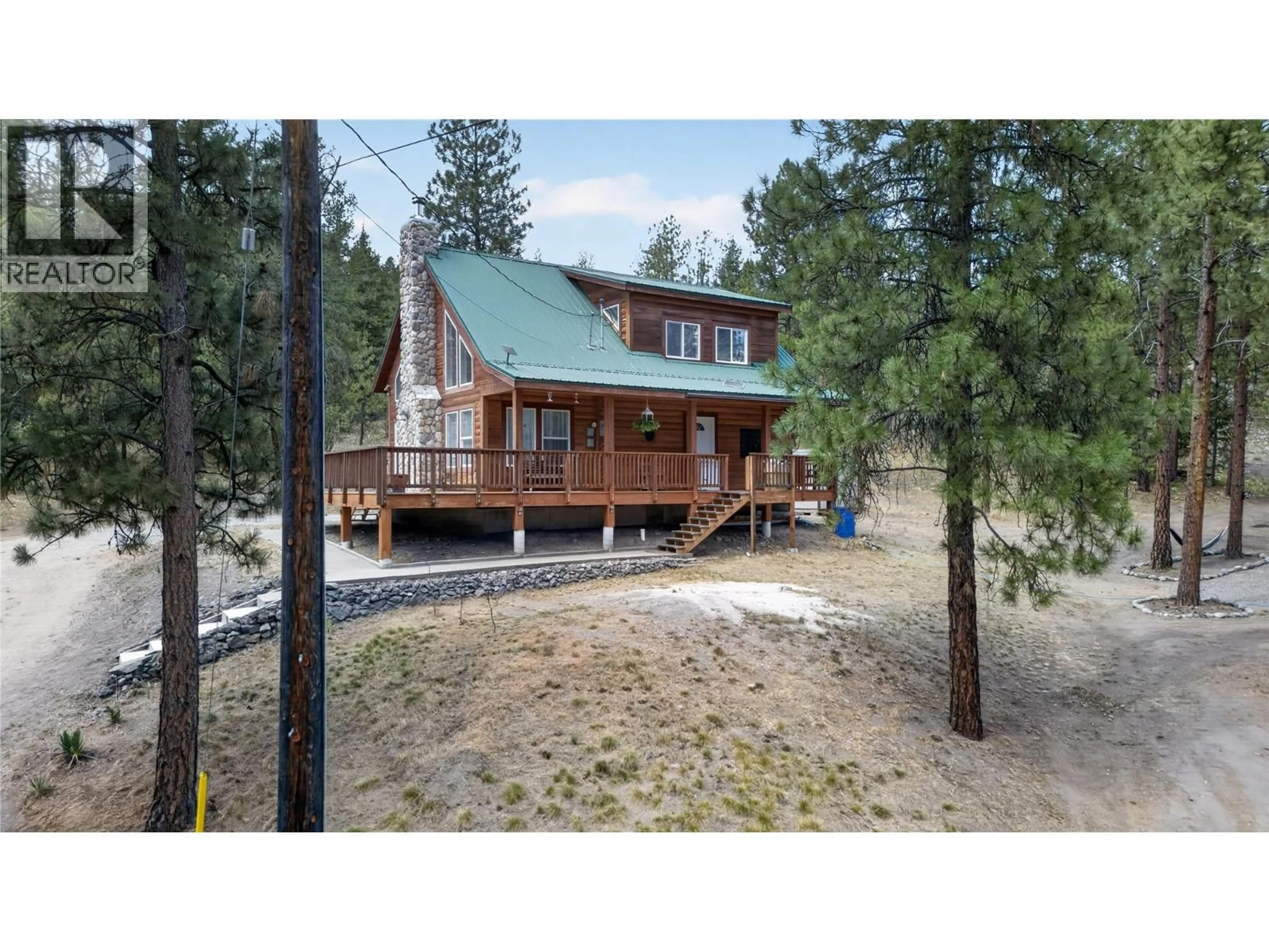 A pic from outside/outdoor area/front of a property/back of a property/a pic from drone, unknown for 320 WHITE LAKE ROAD, Kaleden British Columbia V0H1K0