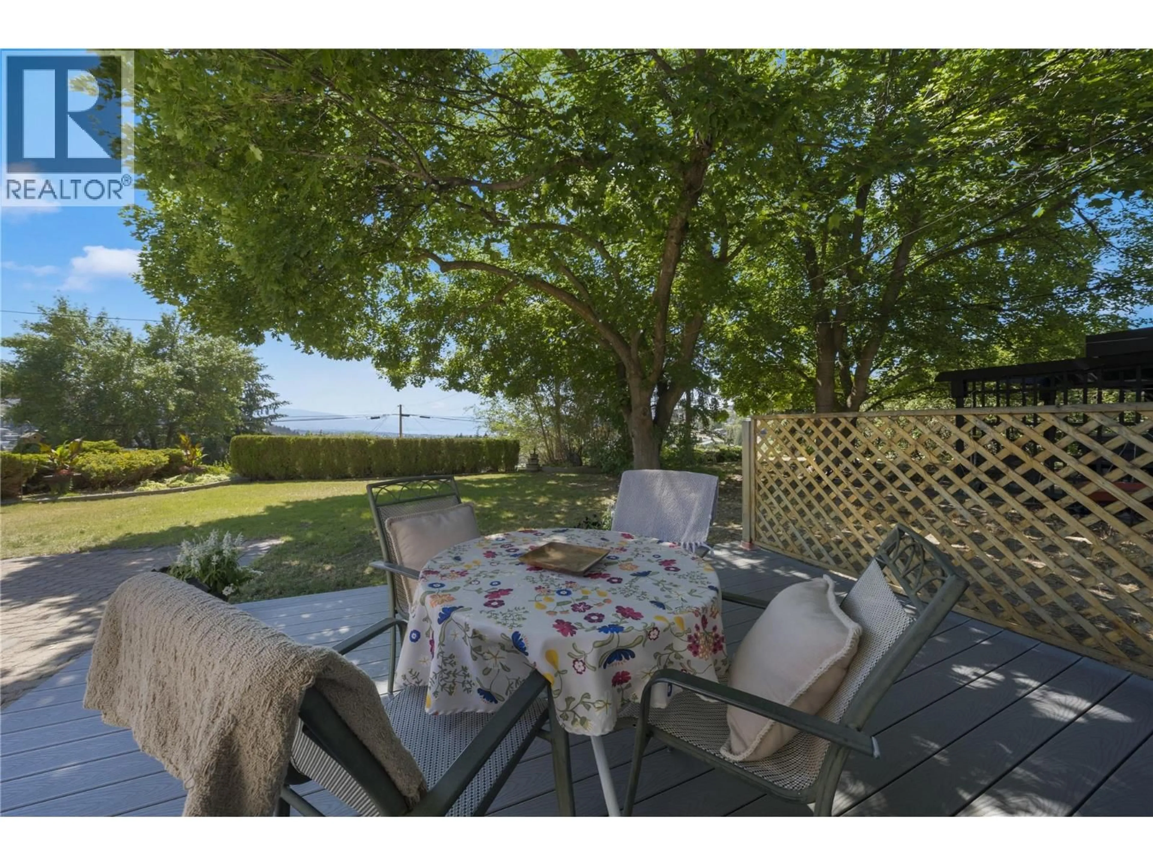 Patio, water/lake/river/ocean view for 1389 LUND ROAD, Kelowna British Columbia V2B1K9