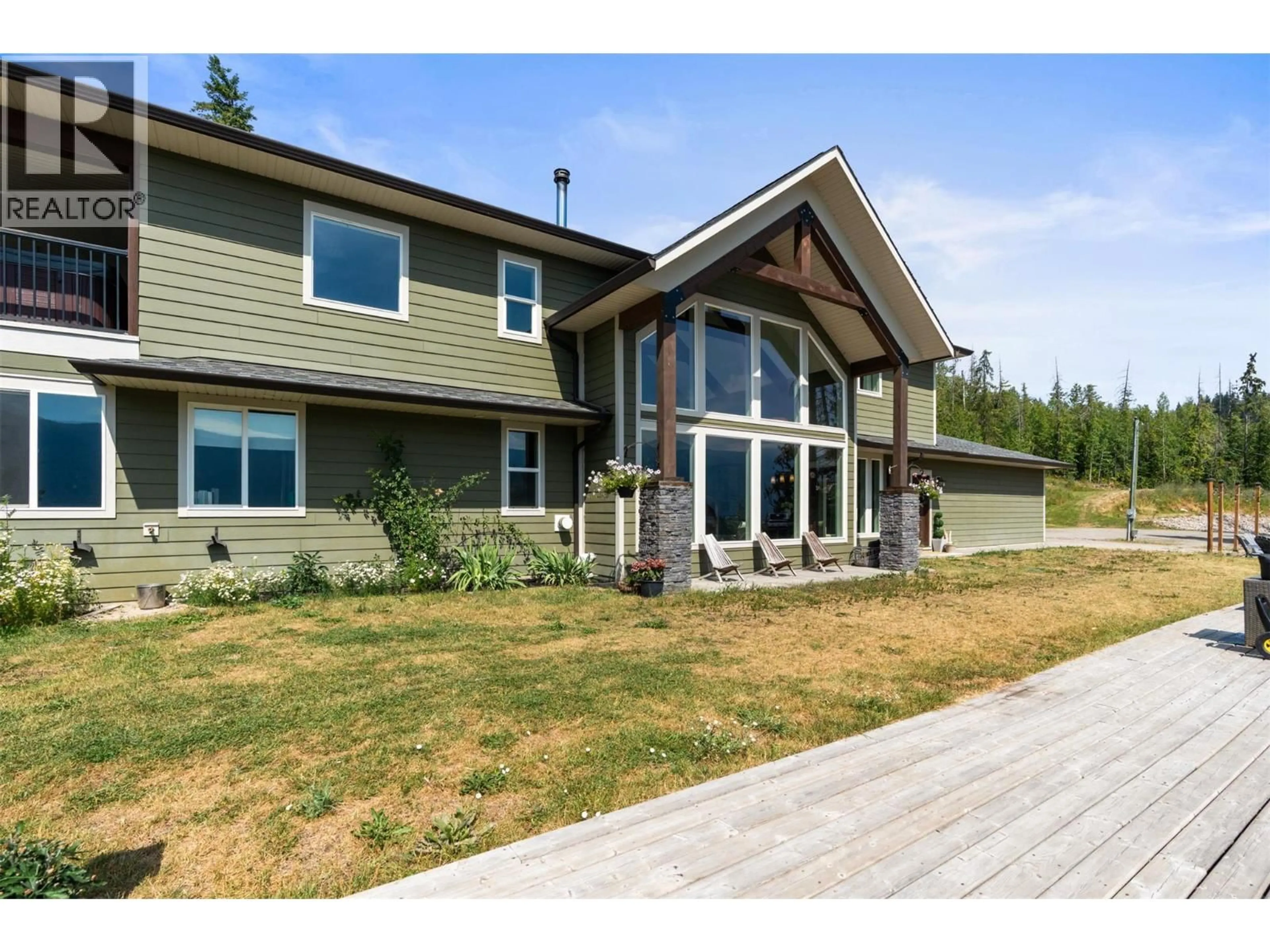 Home with vinyl exterior material, mountain view for 240 GRANDVIEW BENCH ROAD, Grindrod British Columbia V1E2Y4