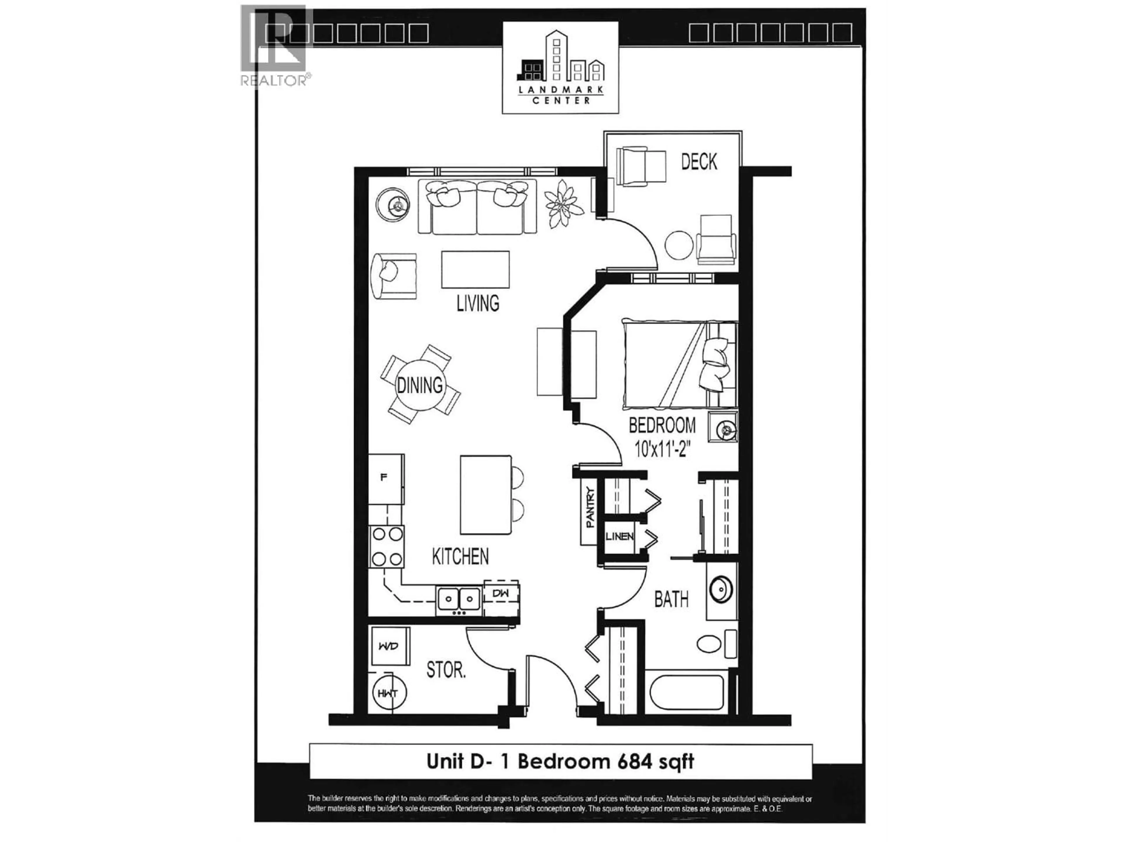 Floor plan for 411 - 755 MCGILL ROAD, Kamloops British Columbia V2C0B6