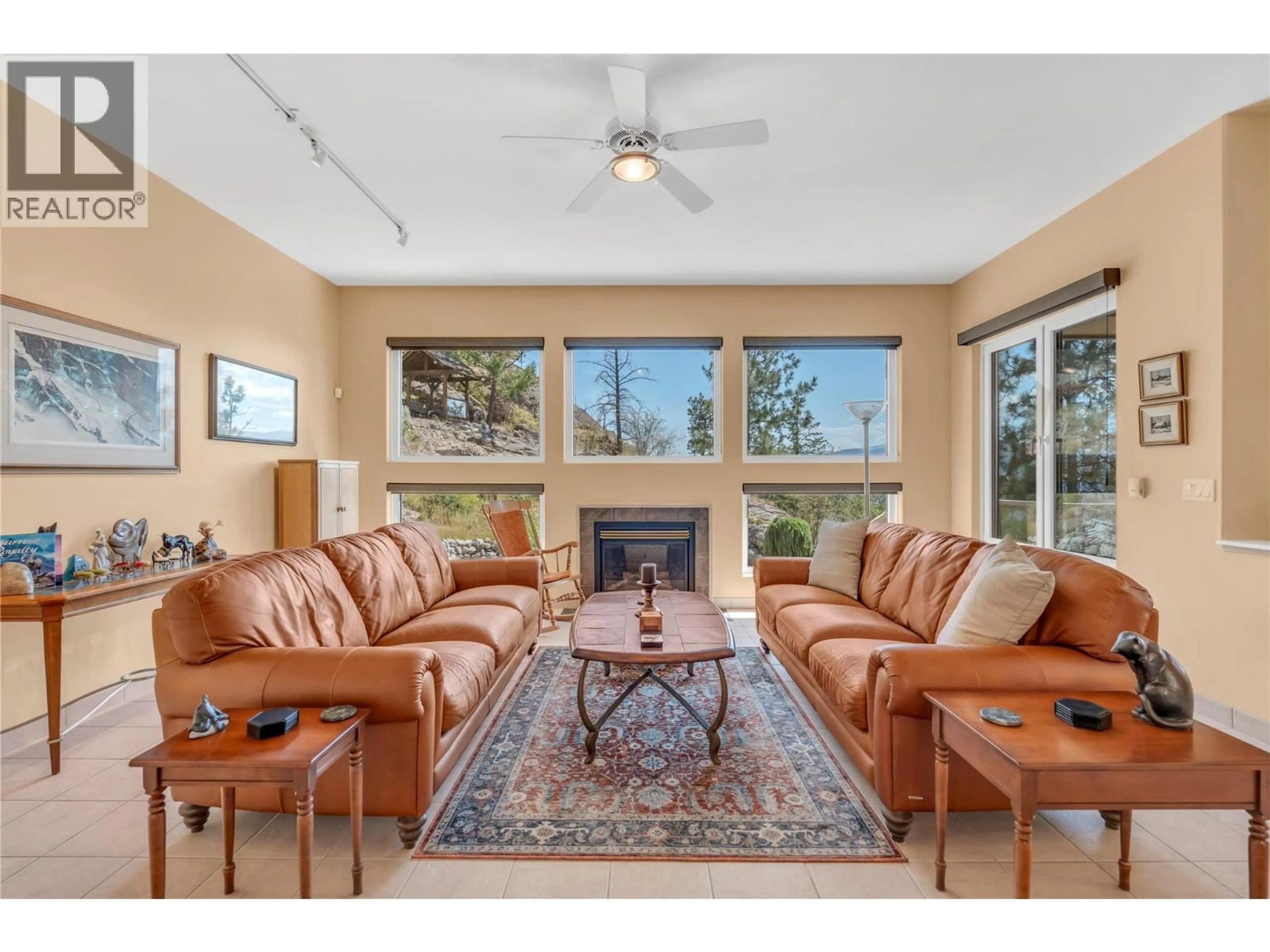 Living room with furniture, ceramic/tile floor for 174 CHRISTIE MOUNTAIN LANE, Okanagan Falls British Columbia V0H1R0