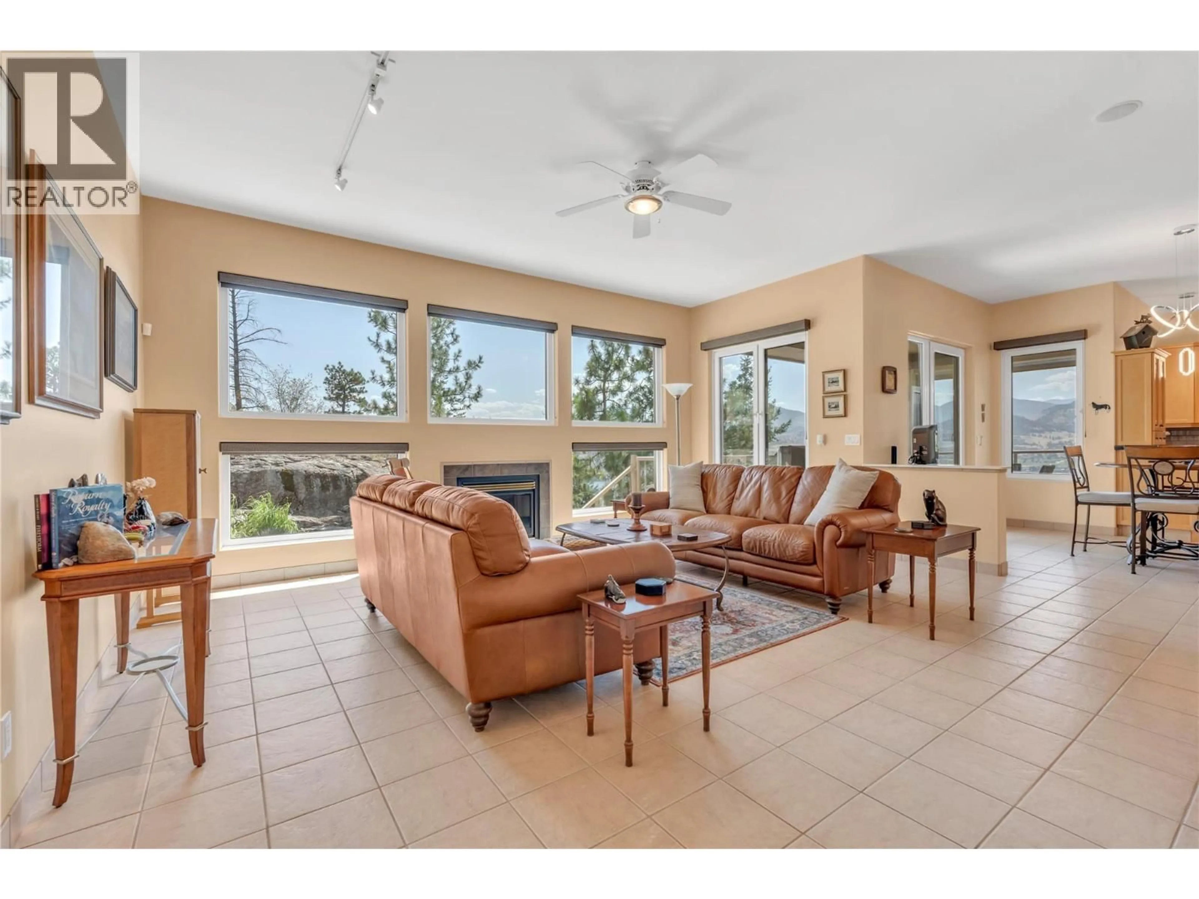 Living room with furniture, ceramic/tile floor for 174 CHRISTIE MOUNTAIN LANE, Okanagan Falls British Columbia V0H1R0