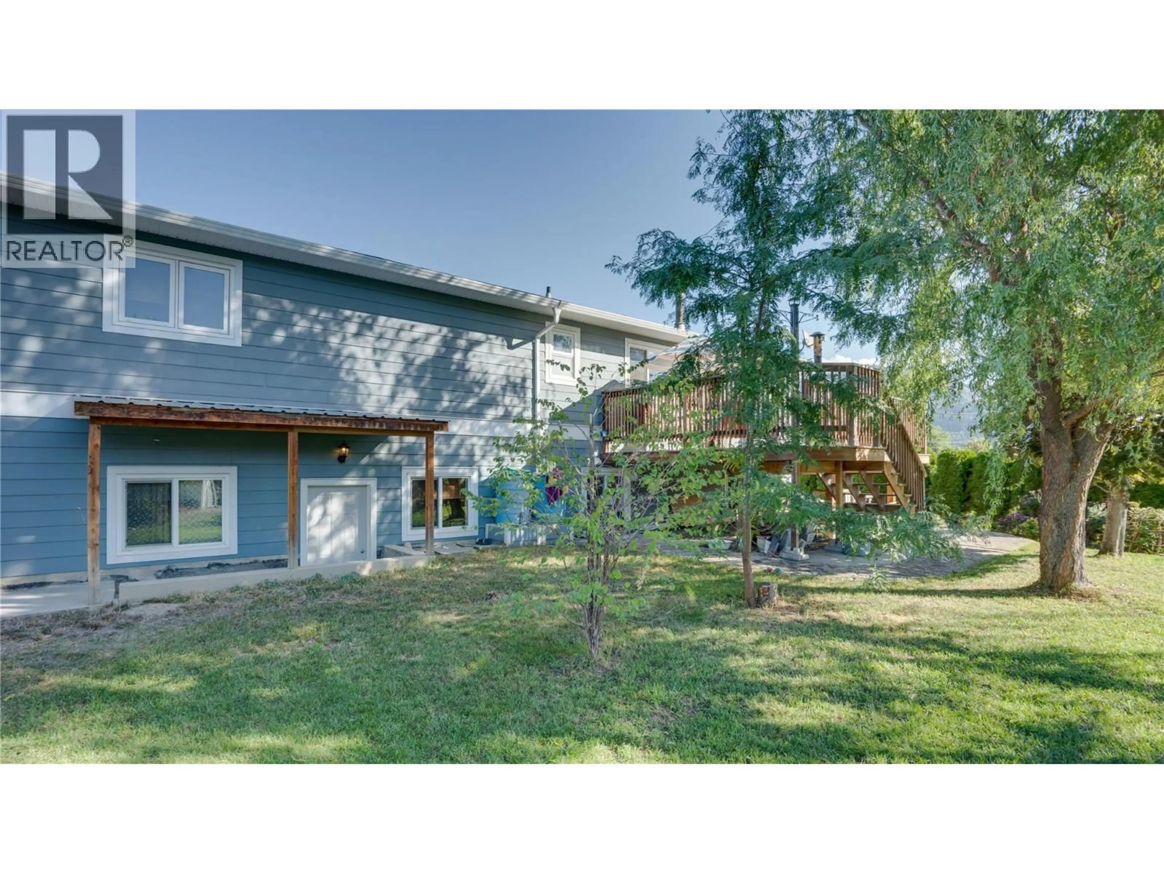 A pic from outside/outdoor area/front of a property/back of a property/a pic from drone, unknown for 700 BASS AVENUE, Enderby British Columbia V4Y4B4