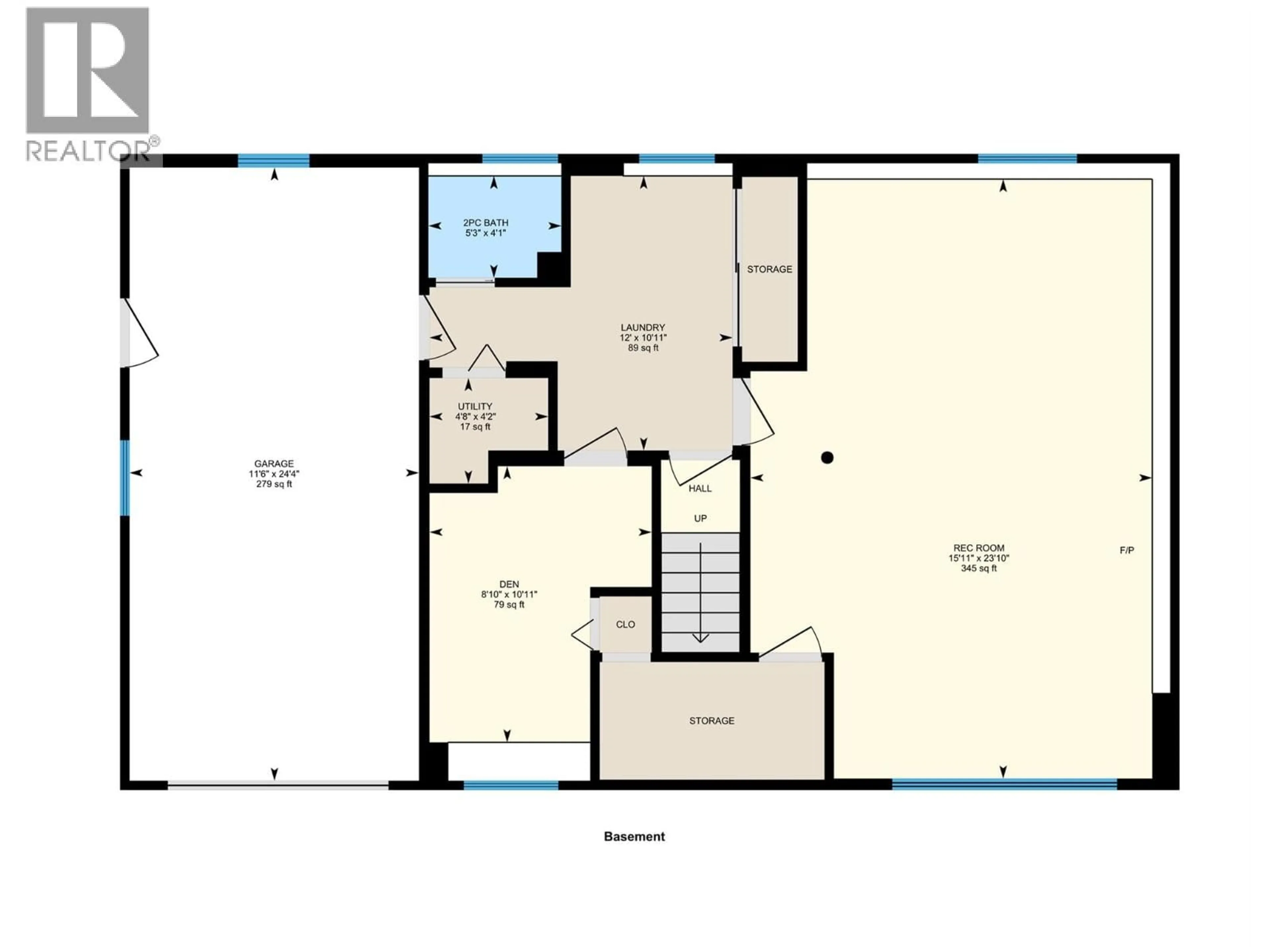 Floor plan for 1303 41 AVENUE, Vernon British Columbia V1T8A6