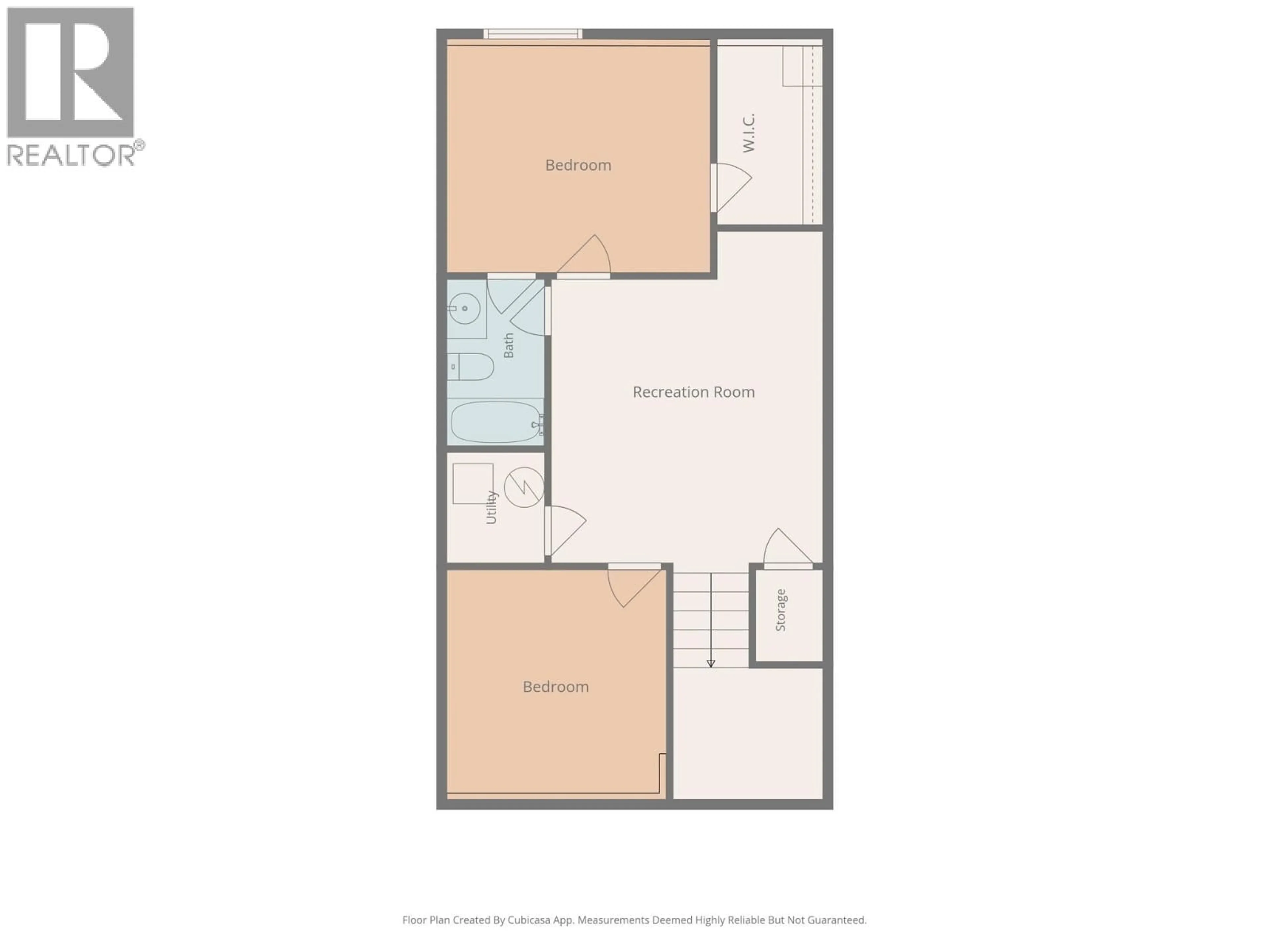 Floor plan for 20 - 225 GLEN PARK DRIVE, Kelowna British Columbia V1V2X5