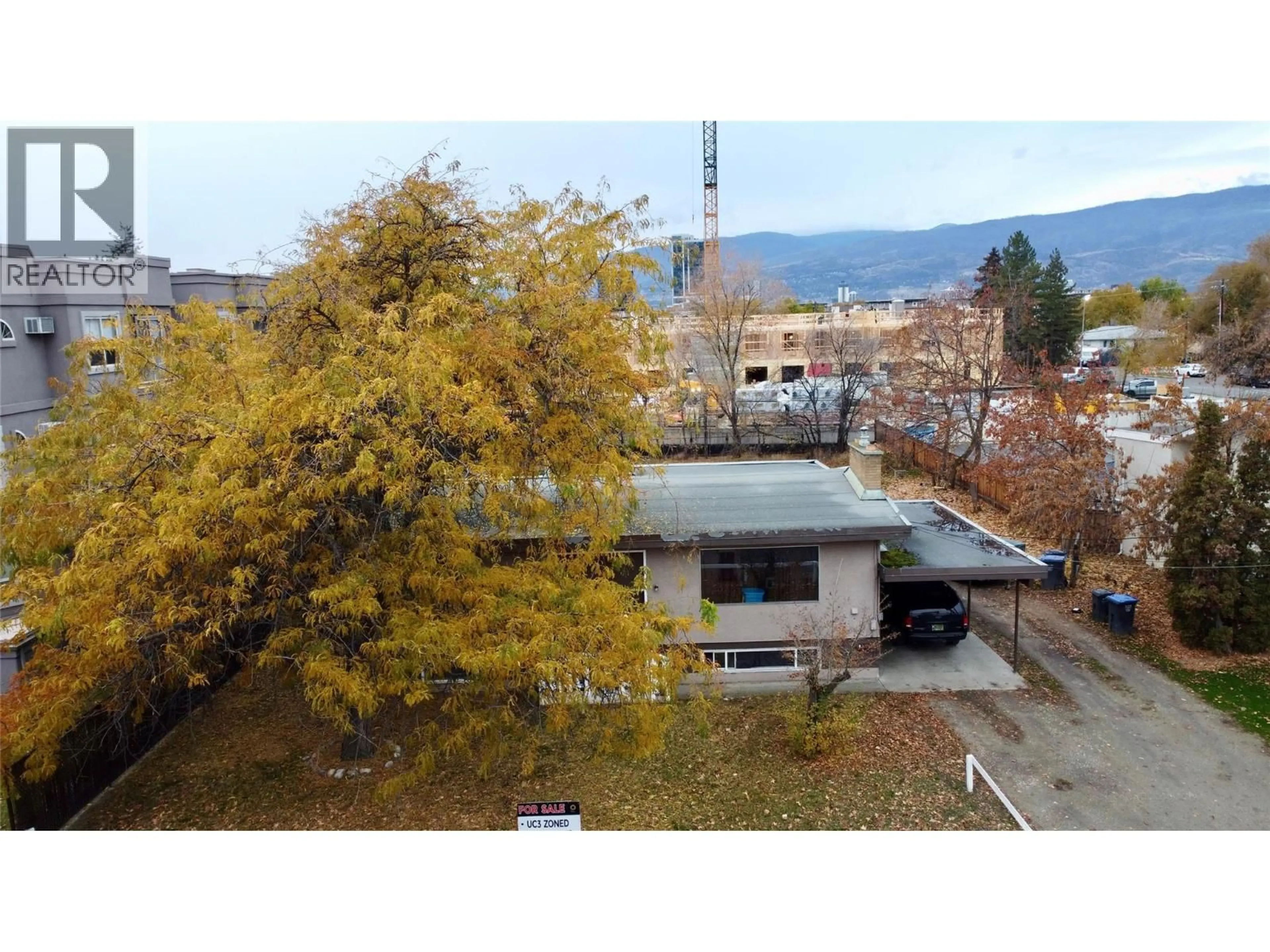 A pic from outside/outdoor area/front of a property/back of a property/a pic from drone, unknown for 2110 VASILE ROAD, Kelowna British Columbia V1Y6H5